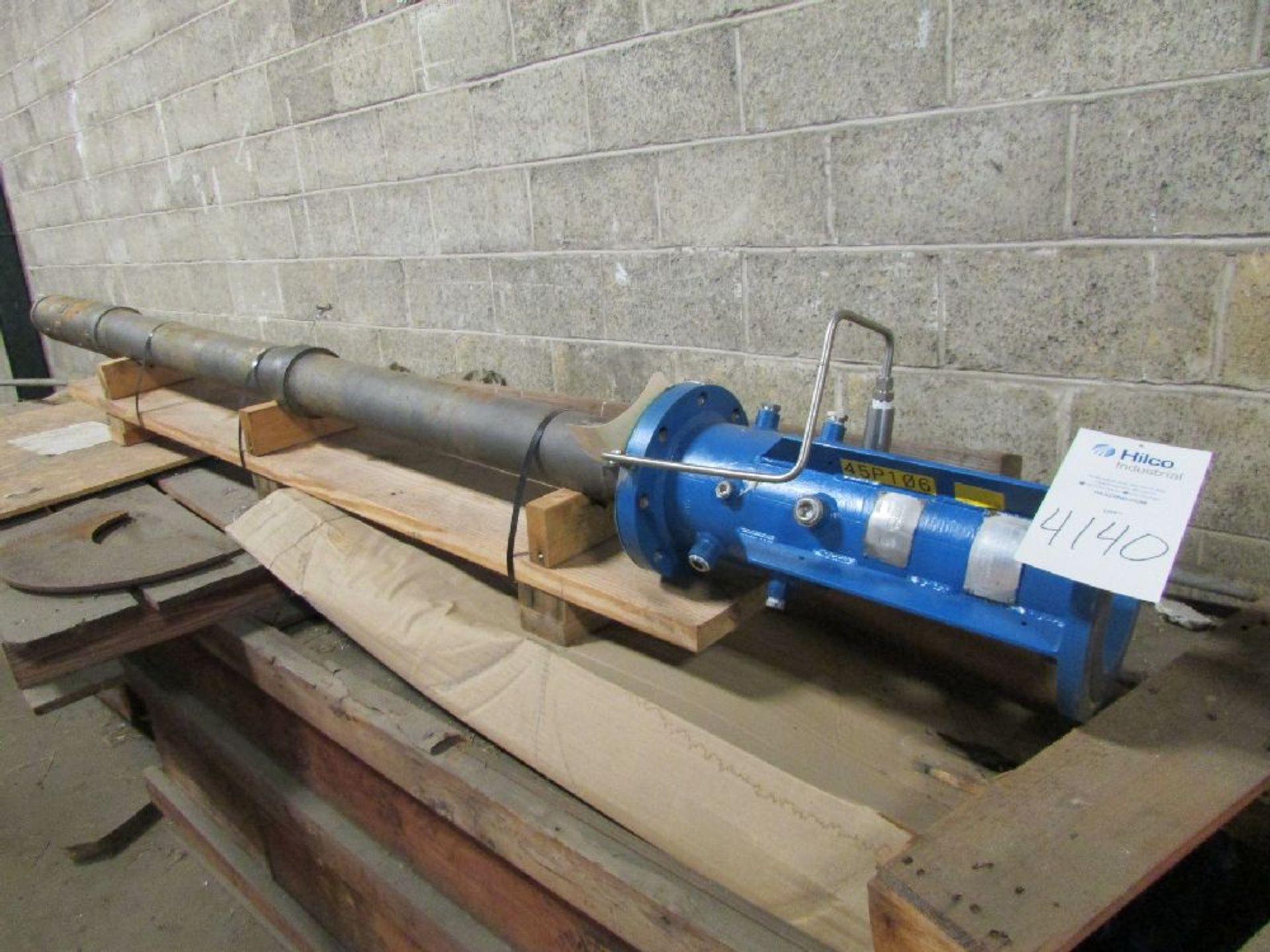 Byron Jackson Model 100VLT-4 4 Stage Vertica Turbine Pump