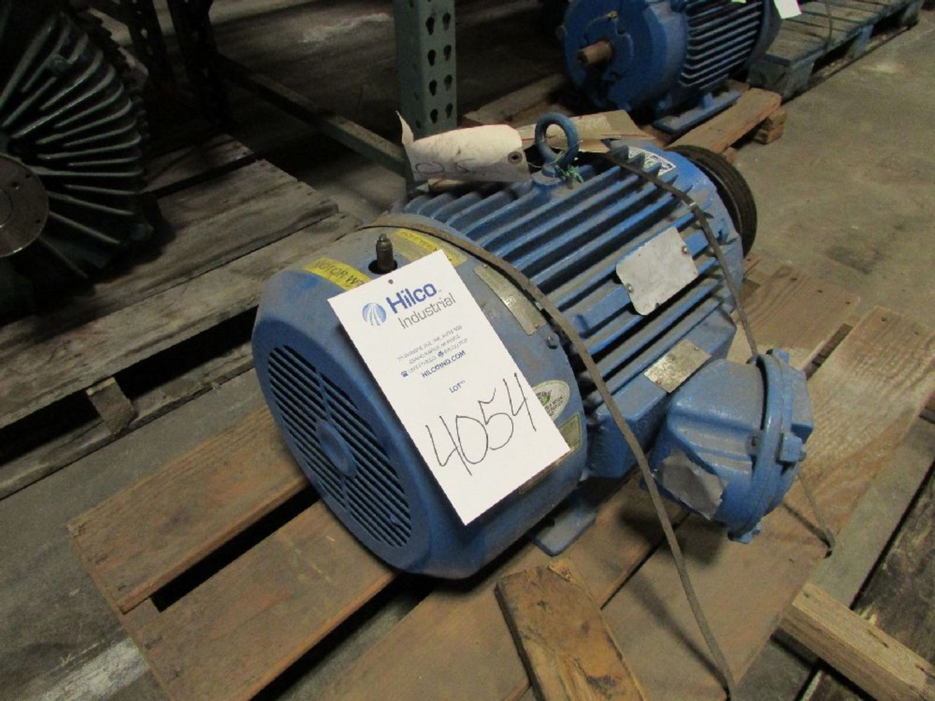 Reliance Electric 25 HP Electric Induction Motor - Image 3 of 5