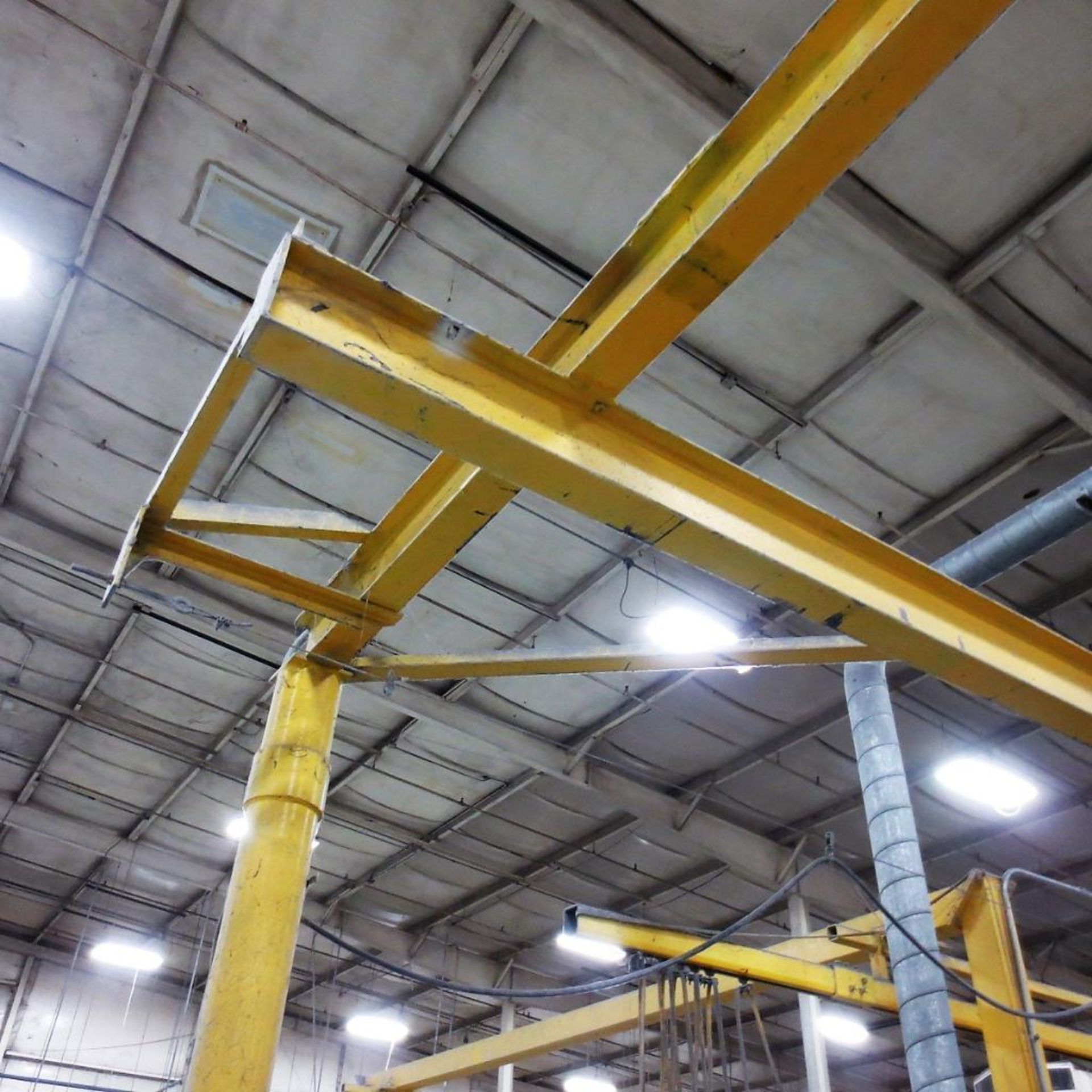 Apx. 85' X 24' Hoist Rail System With Herrington 1 Ton Electric Hoist - Image 4 of 7