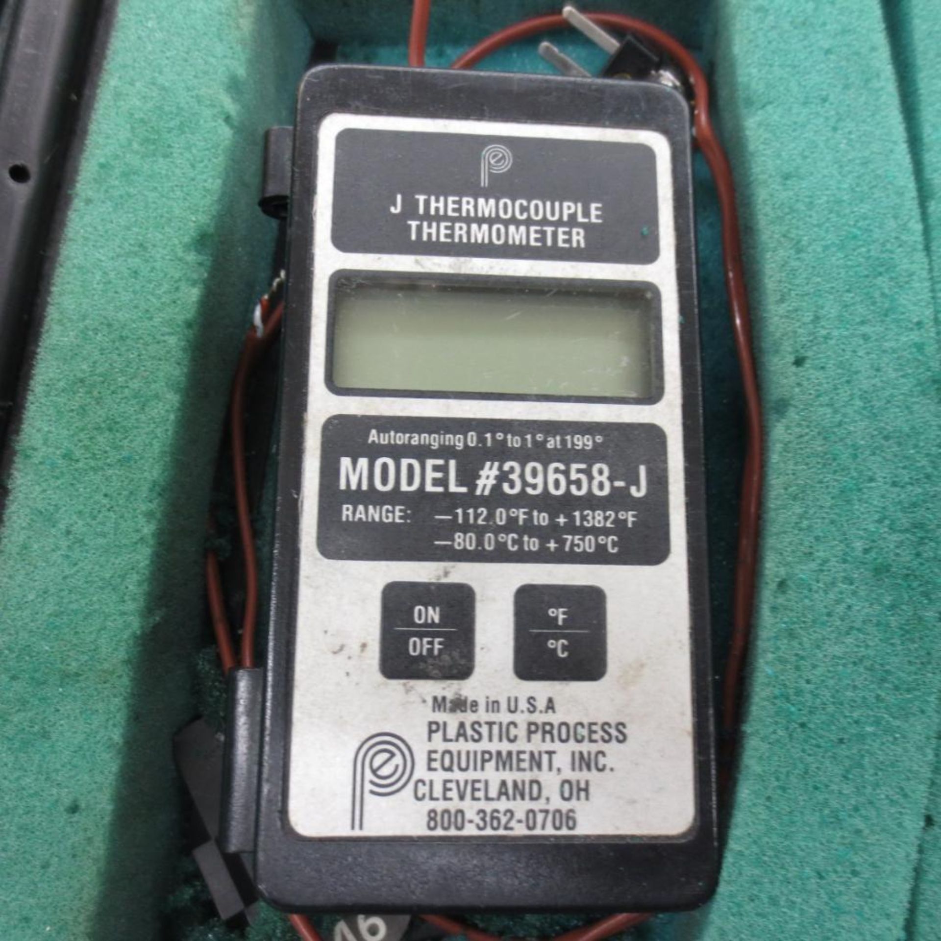 Plastic Process Model 39658-J Thermocouple Thermometer - Image 2 of 2