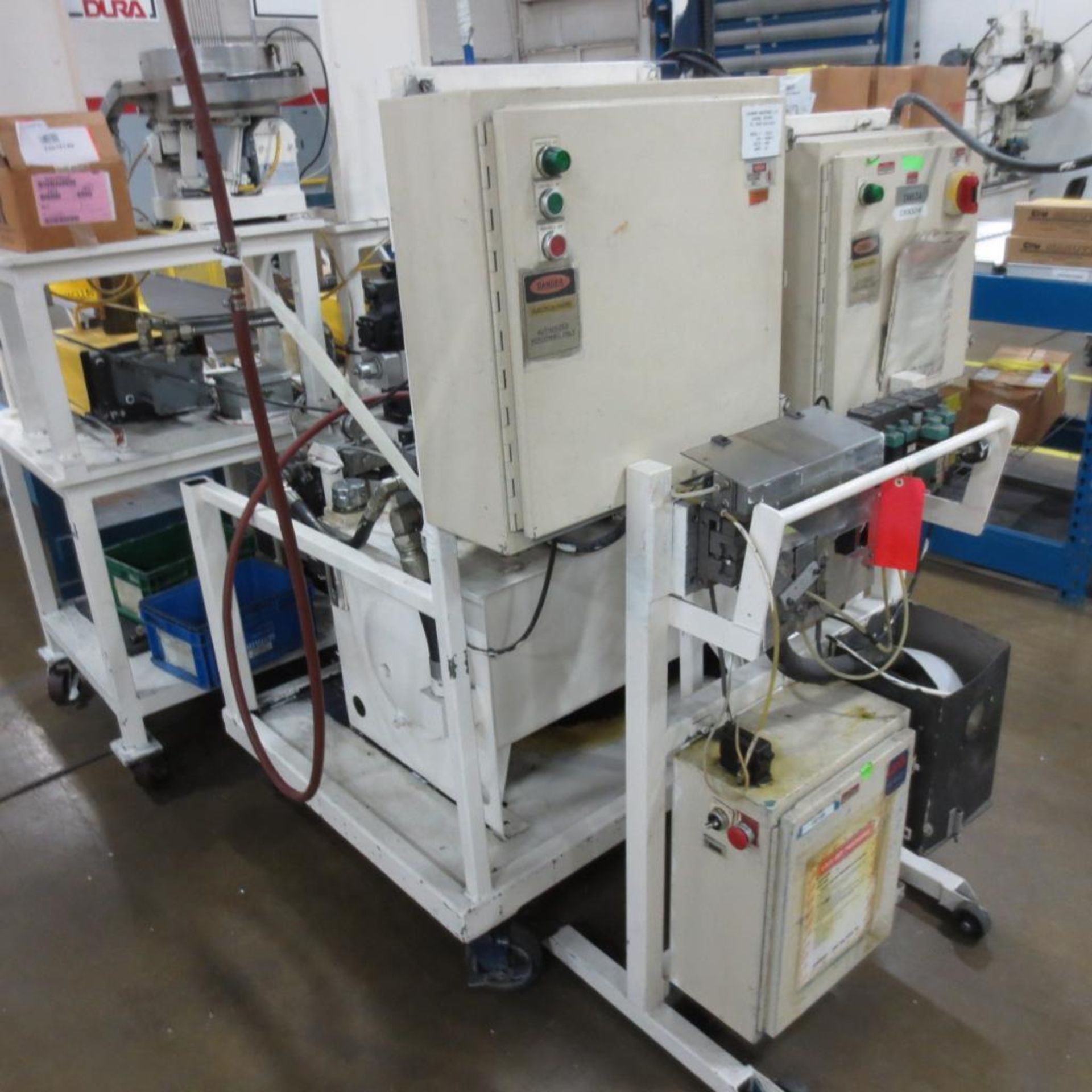 Press Button Line consisting of 30 Ton Air Press, 2 Button Extruder with one Hydraulic Unit - Image 9 of 10