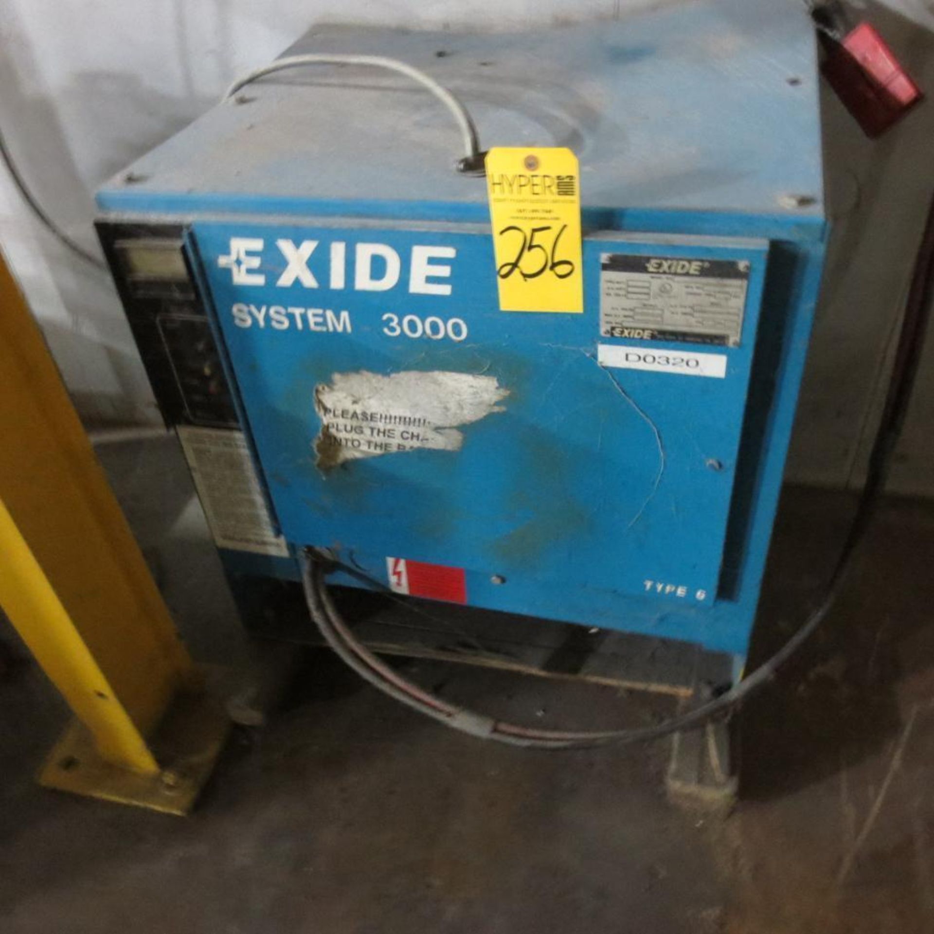 Exide System 3000 24V Battery Charger, 208/240/480 In Put Voltage, 3 PH