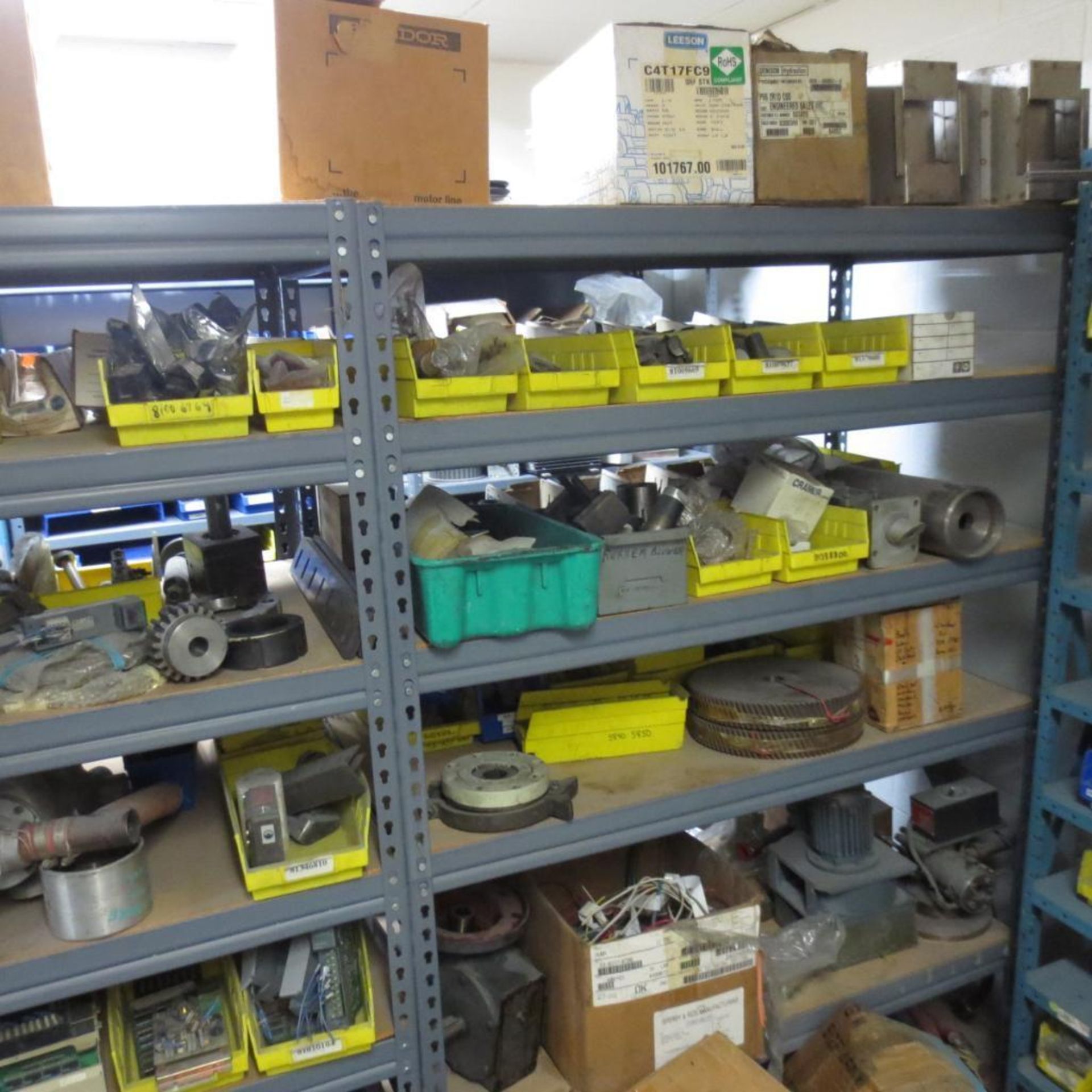 Parts Room Consisting of Gears, Electric Boards, Motors, AB Item, Filters, Motor Starters and Parts - Image 3 of 42