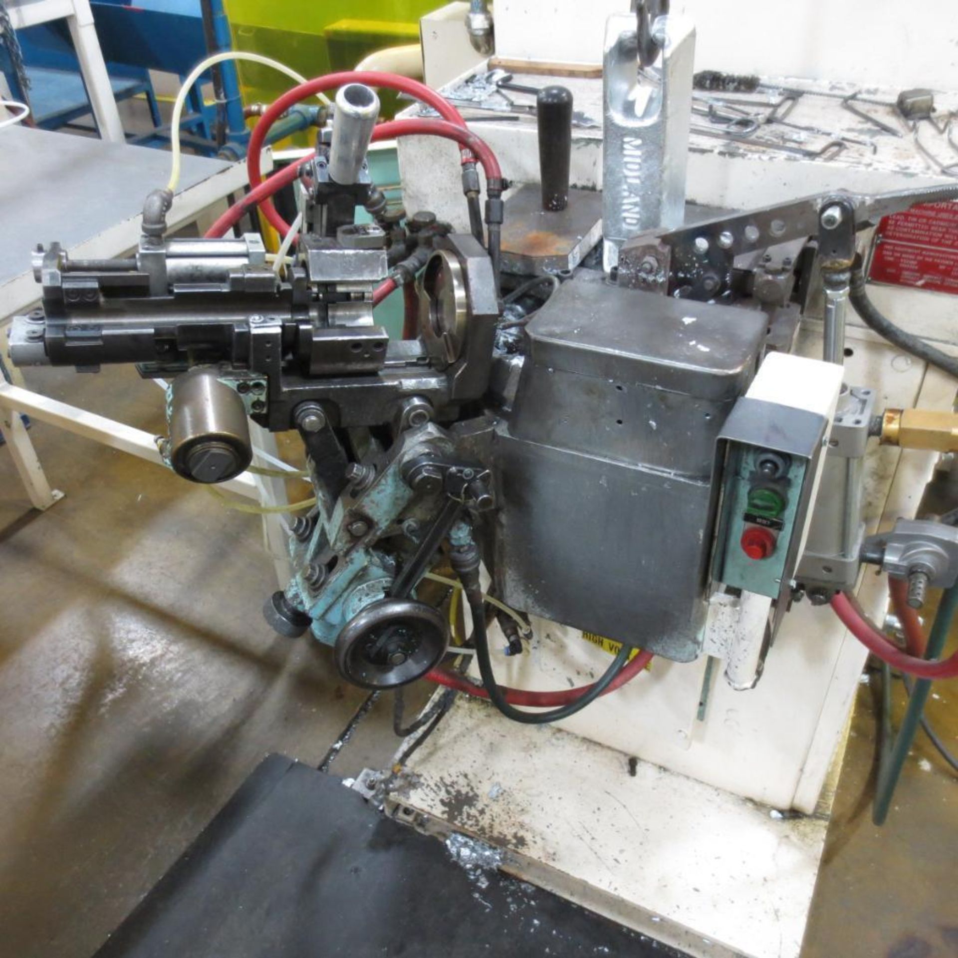 Fisher Die Cast Injected Metal Machine and Table - Image 5 of 5