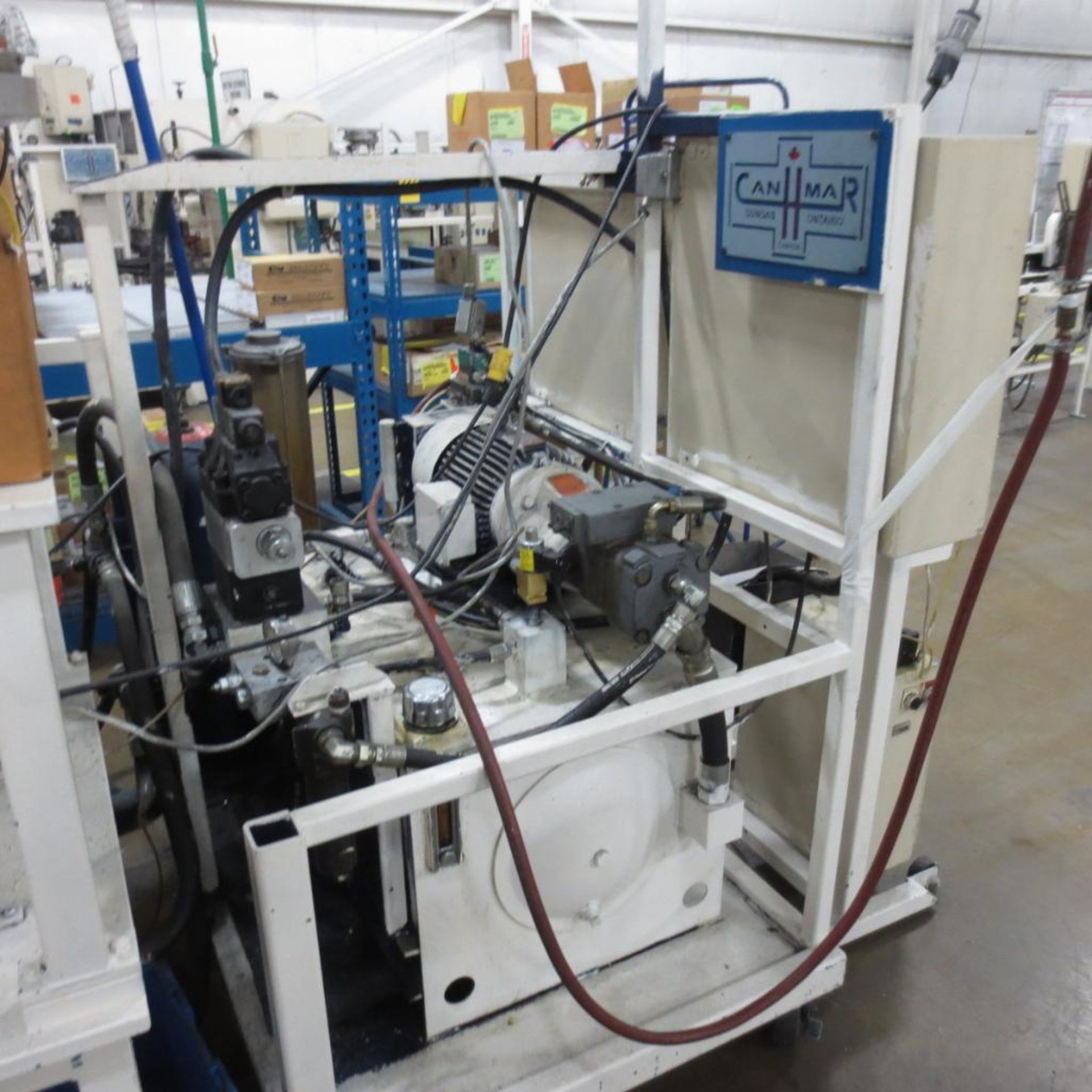 Press Button Line consisting of 30 Ton Air Press, 2 Button Extruder with one Hydraulic Unit - Image 8 of 10