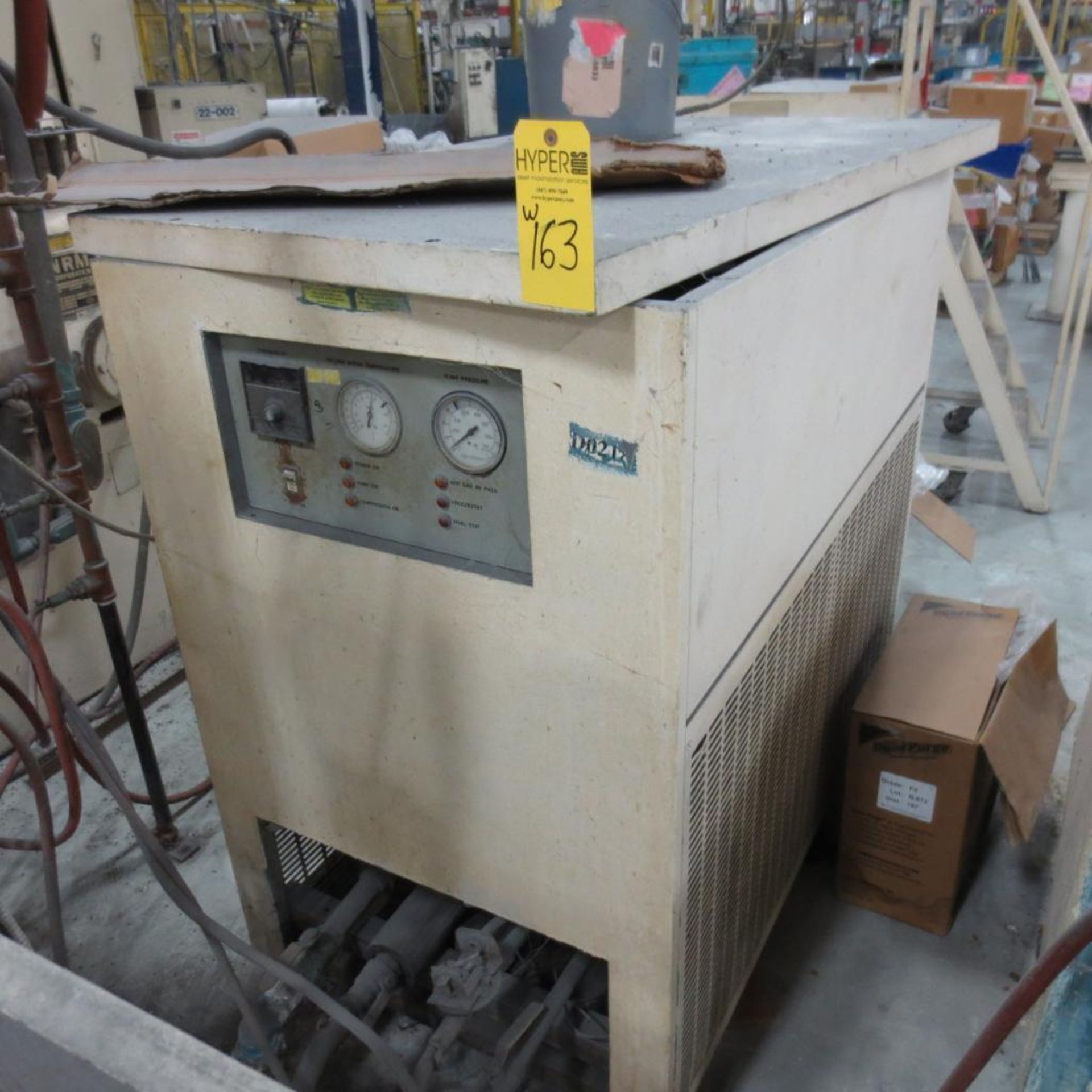 NRM 2 1/2 Rubber Extruder, Ratio 30, Year 1976, with Thorson Mccosh Mdl. TD90 Dryer and Chiller, S/N - Image 11 of 11