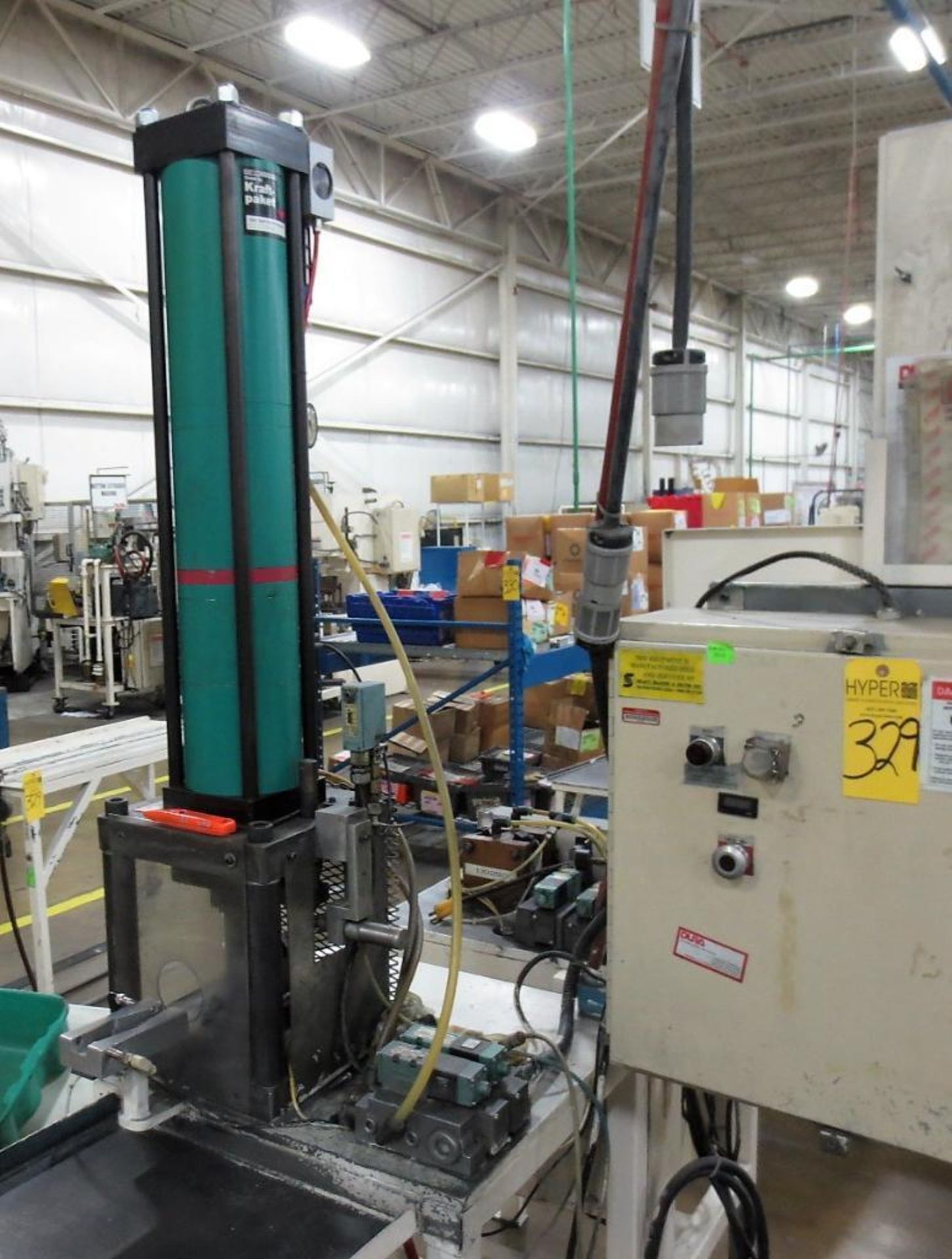 Press Button Line consisting of 30 Ton Air Press, 2 Button Extruder with one Hydraulic Unit - Image 2 of 10