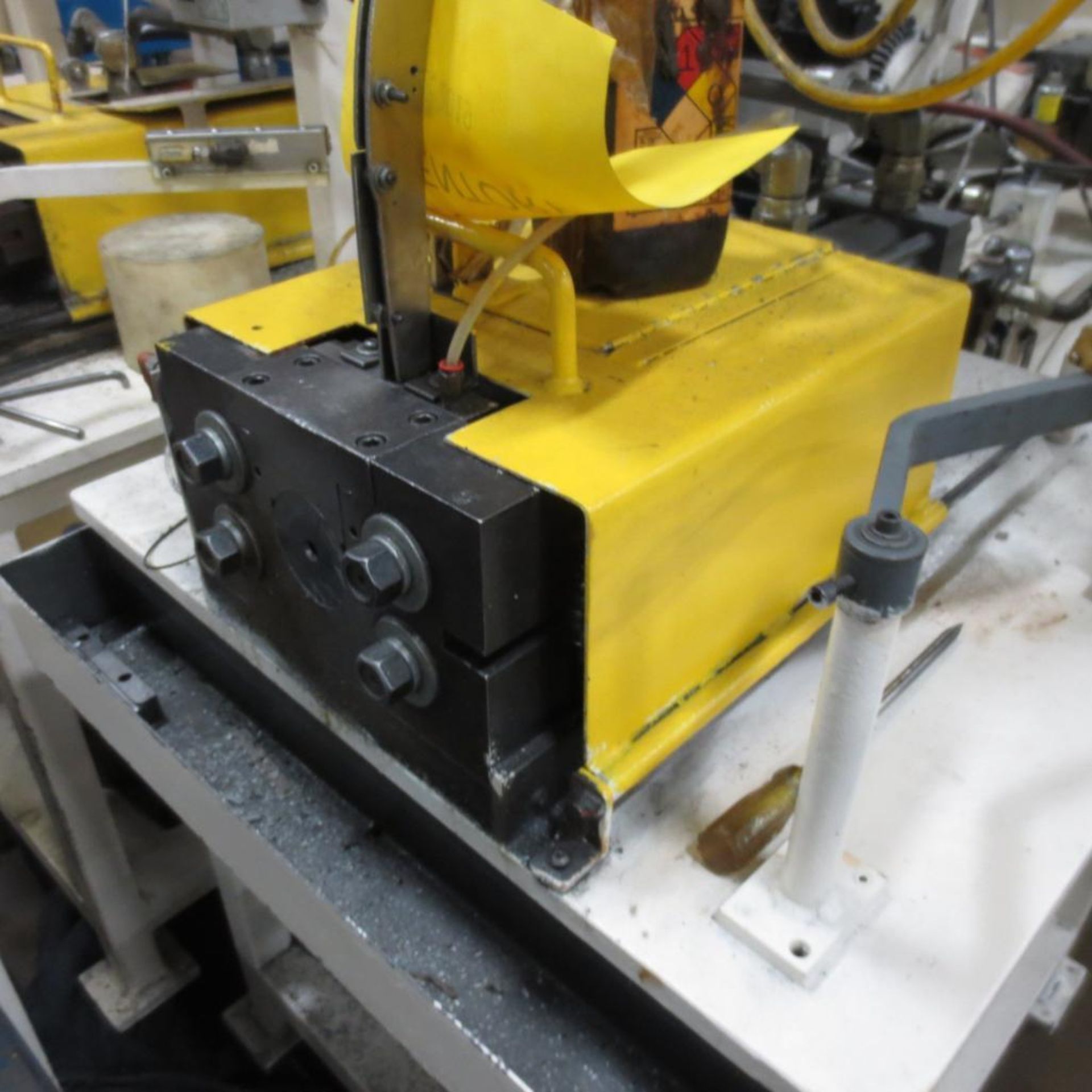 Press Button Line consisting of 30 Ton Air Press, 2 Button Extruder with one Hydraulic Unit - Image 6 of 10