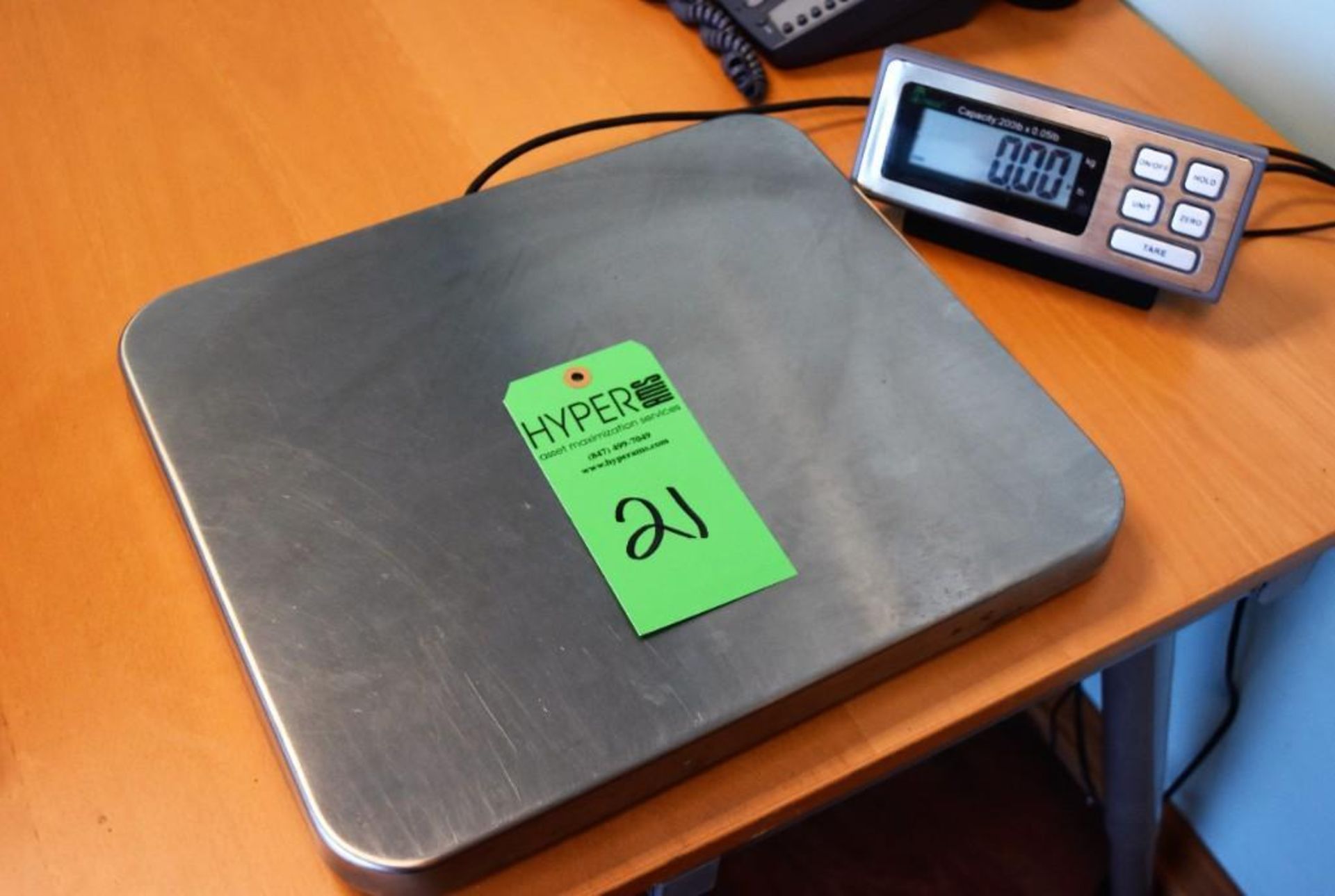 Tree 200lb. Capacity Bench Top Digital Scale S/N: 17050025 w/14" x 16" S/S Platform, Tree Digital Di