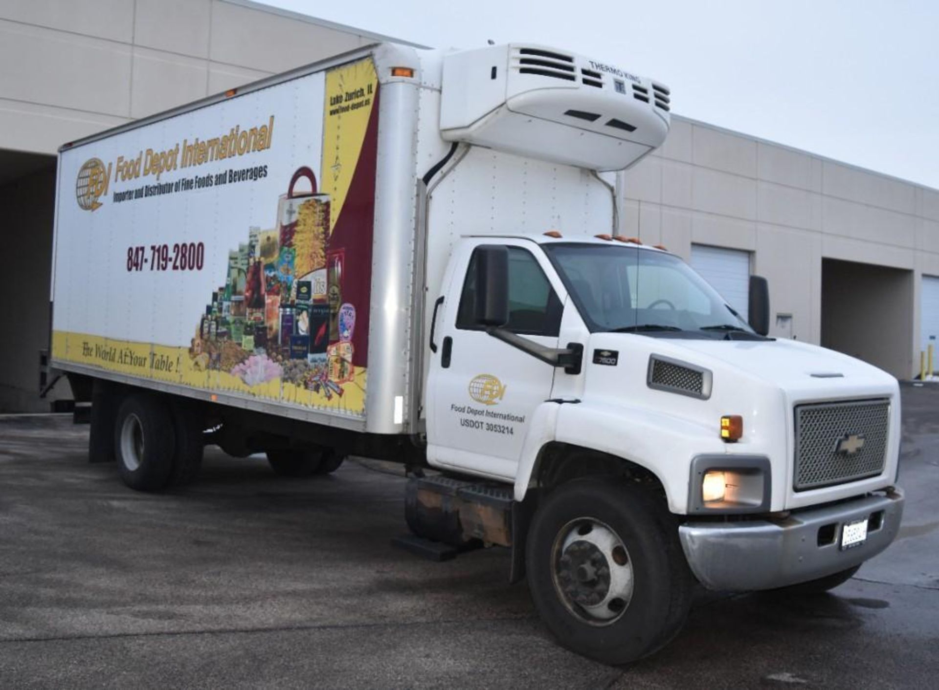 2007 Chevrolet C7500 22Ft. S/A Reefer truck Vin: 1GBJ7C13X7F402243 (2007) Isuzu 200-HP 6HK1-TC 7.8L - Image 8 of 16