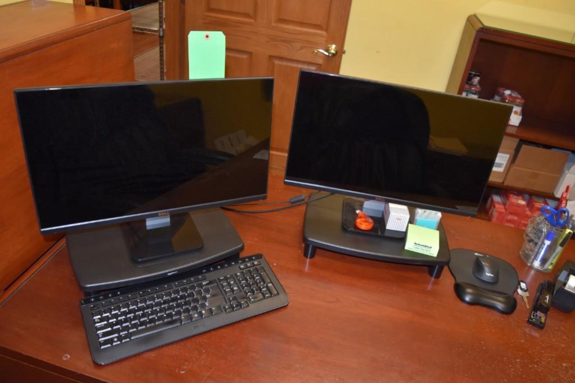 Dell Inspiron PC w/ (2) Monitors, Keyboard & Mouse - Image 2 of 2