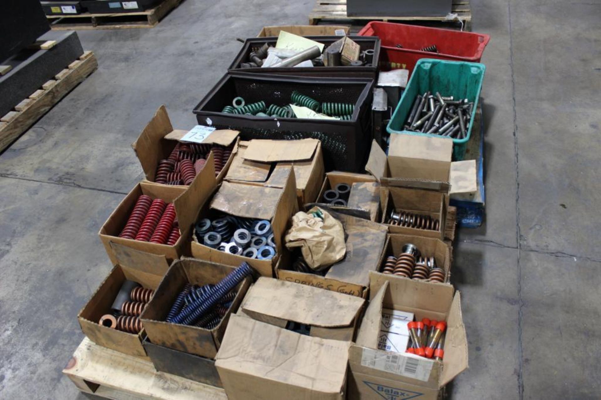 Lot of Springs c/o: (2)- Pallets of Assorted of Springs