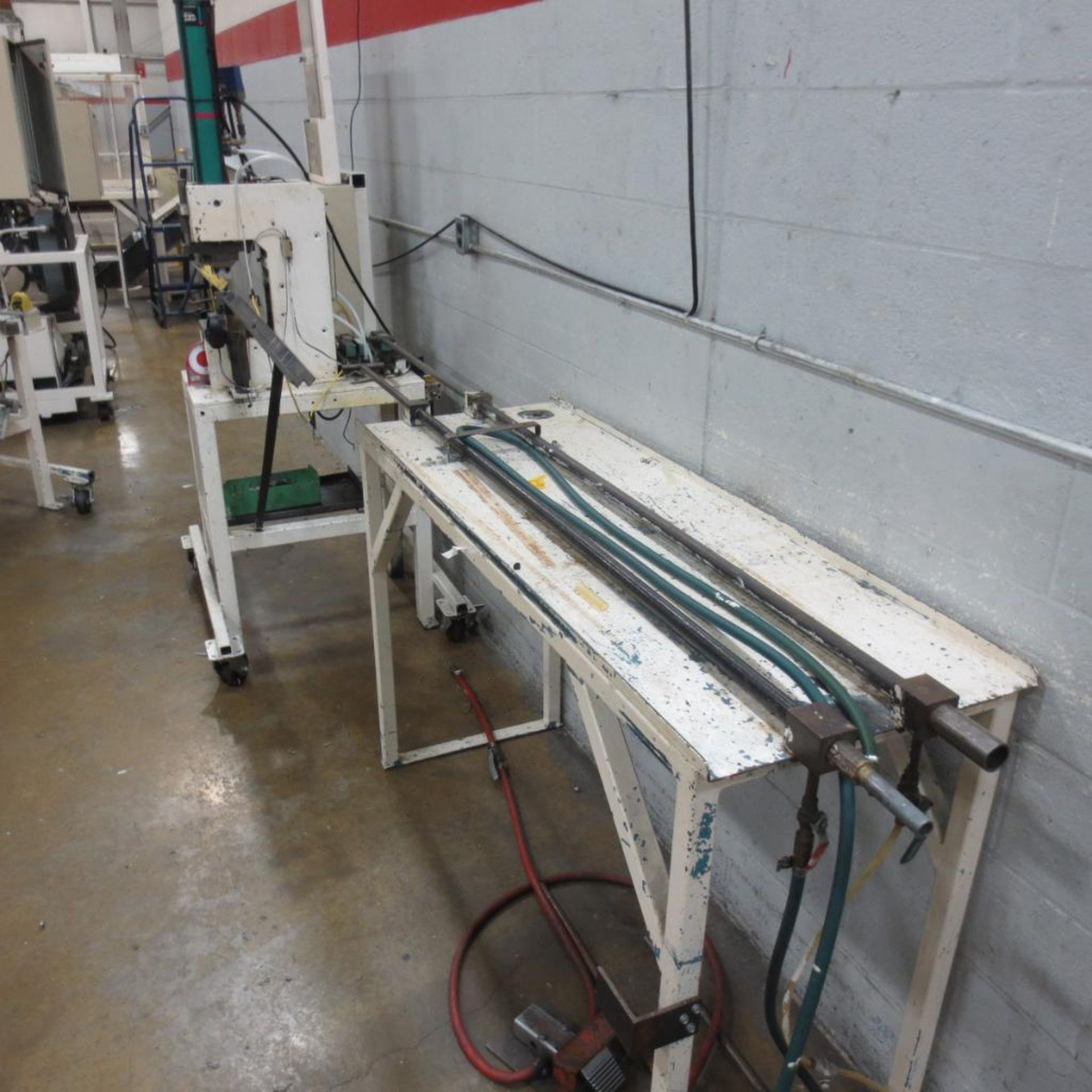 Work Cell Consisting of 4 Press Units, Bend Tube Machine, Belisle Tube Bender, 2 Button Machine and - Image 9 of 19