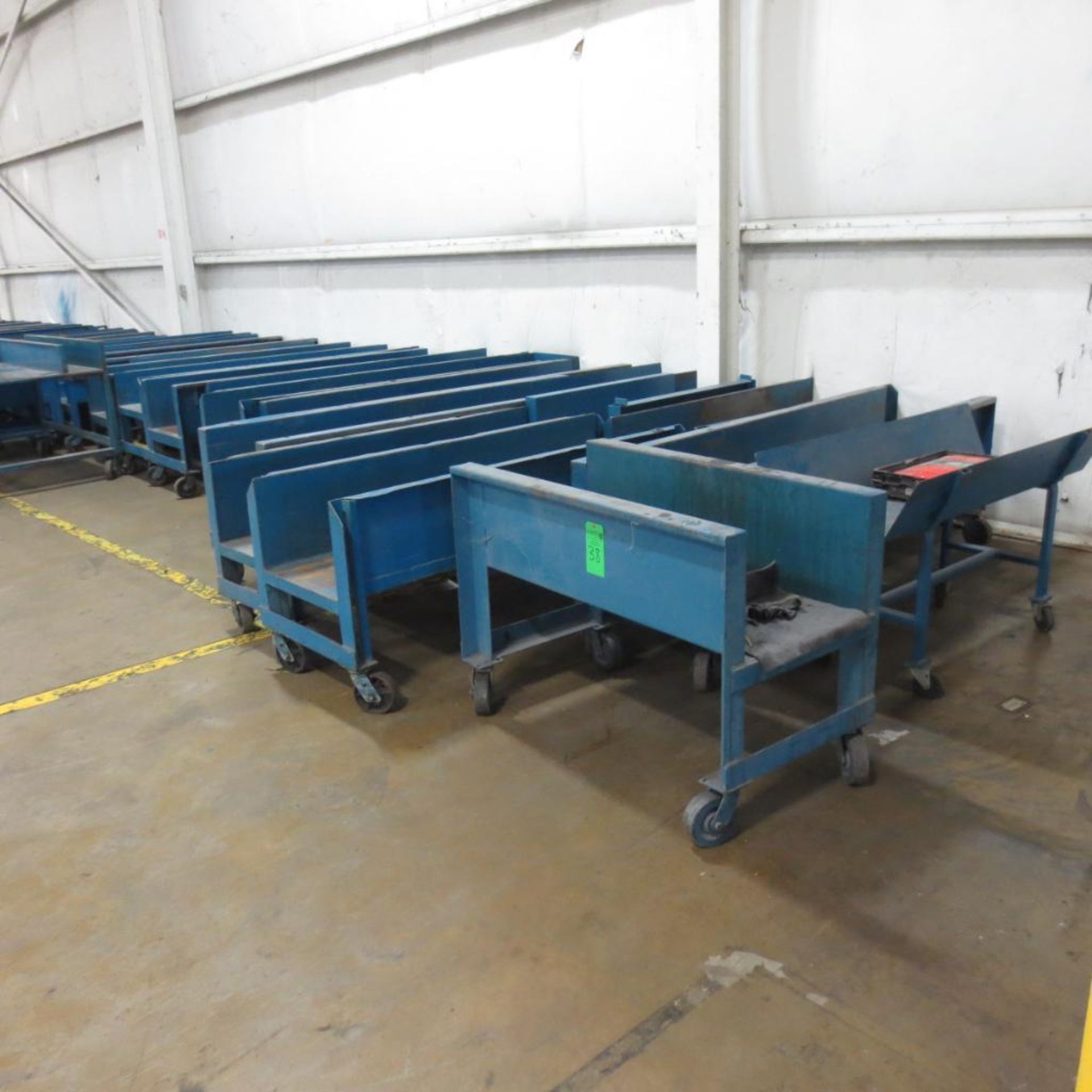 46 Blue Stock Carts