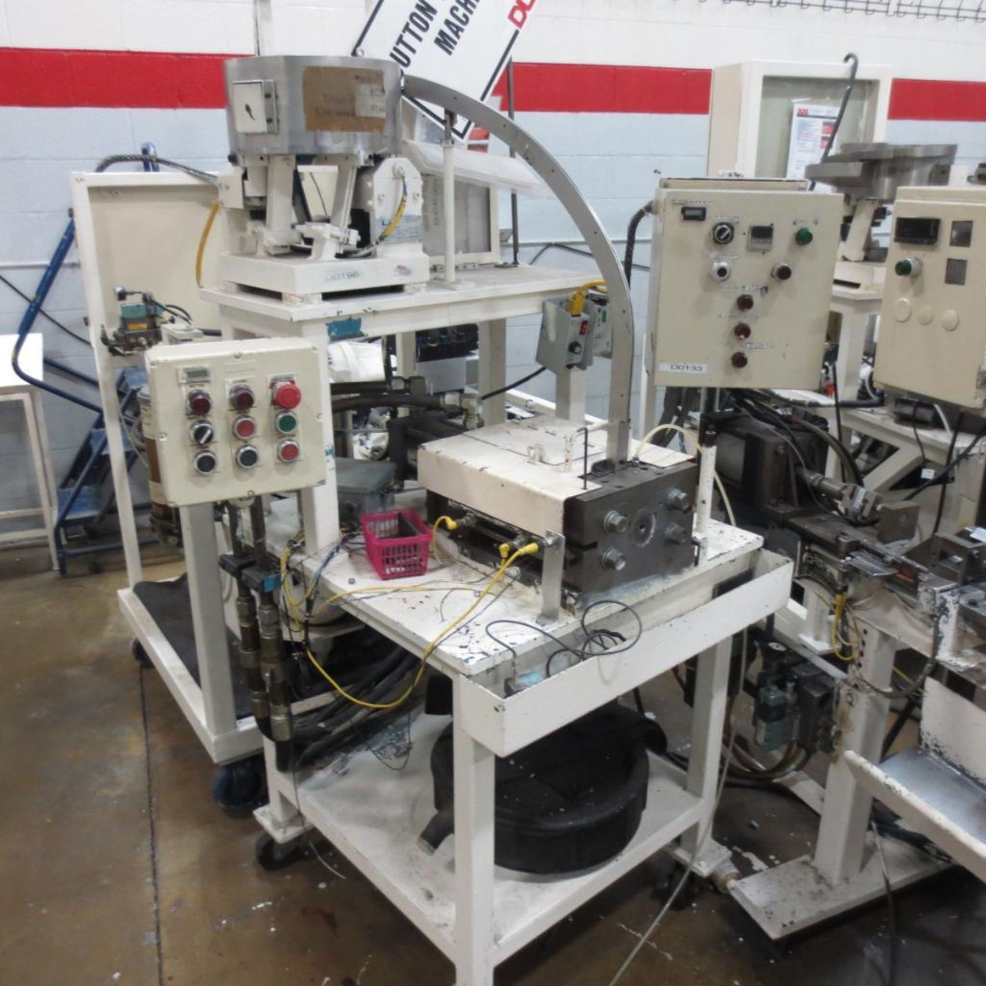 Work Cell Consisting of 4 Press Units, Bend Tube Machine, Belisle Tube Bender, 2 Button Machine and - Image 17 of 19