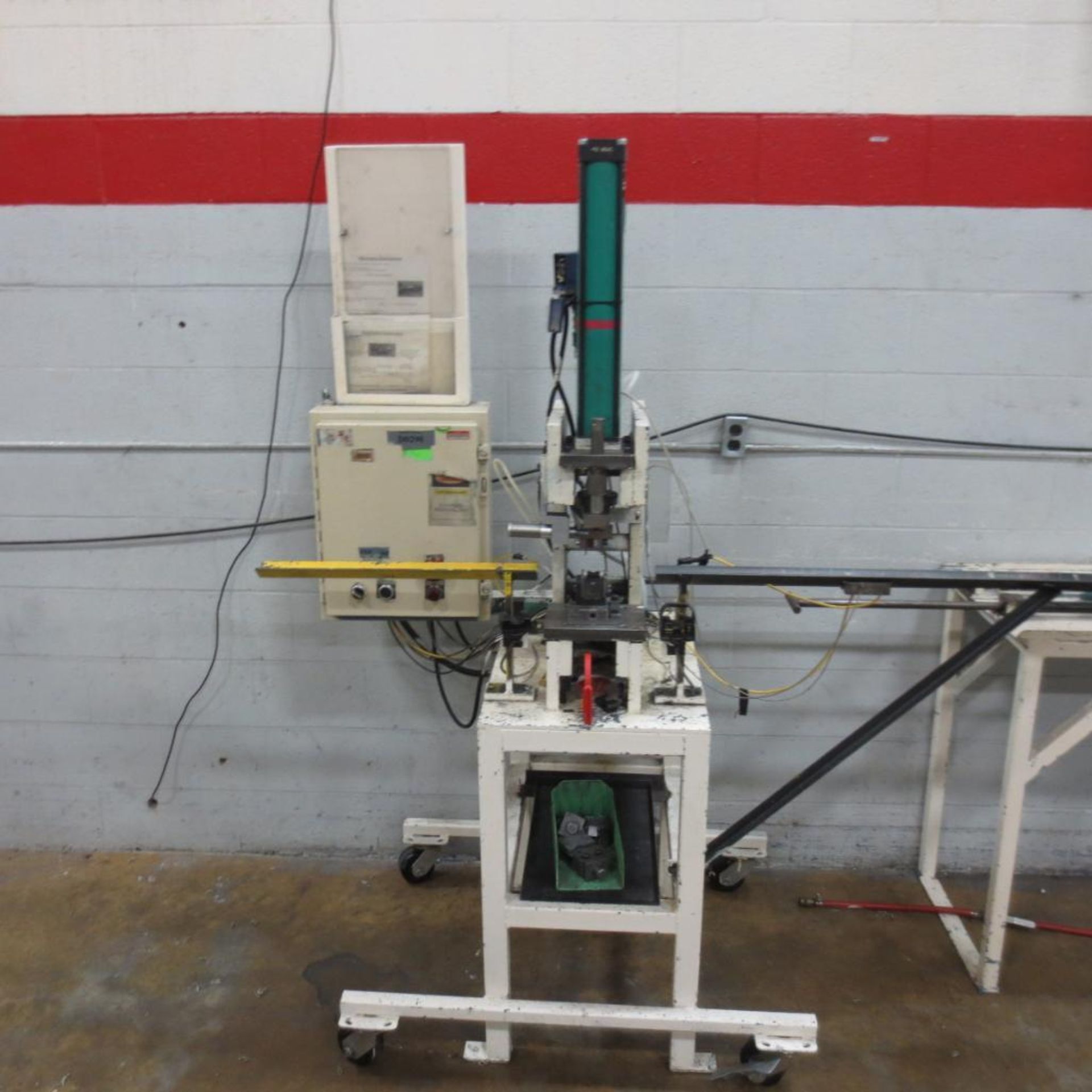 Work Cell Consisting of 4 Press Units, Bend Tube Machine, Belisle Tube Bender, 2 Button Machine and - Image 12 of 19