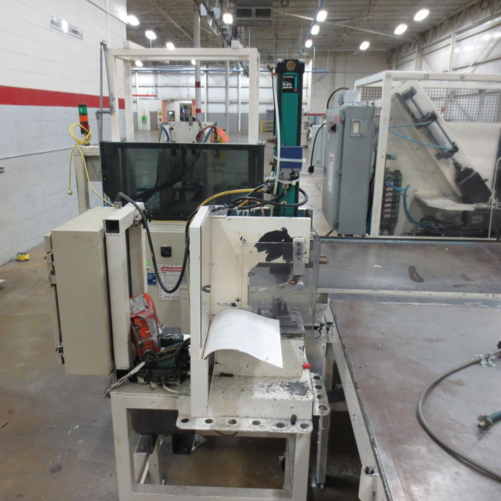 Work Cell Consisting of 4 Press Units, Bend Tube Machine, Belisle Tube Bender, 2 Button Machine and - Image 11 of 19