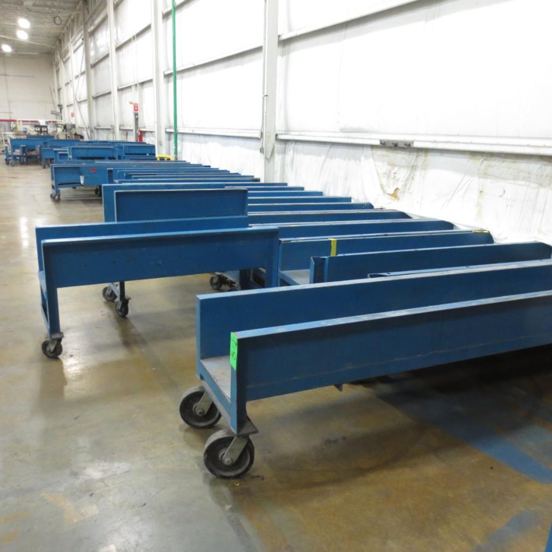 60 Blue Stock Carts