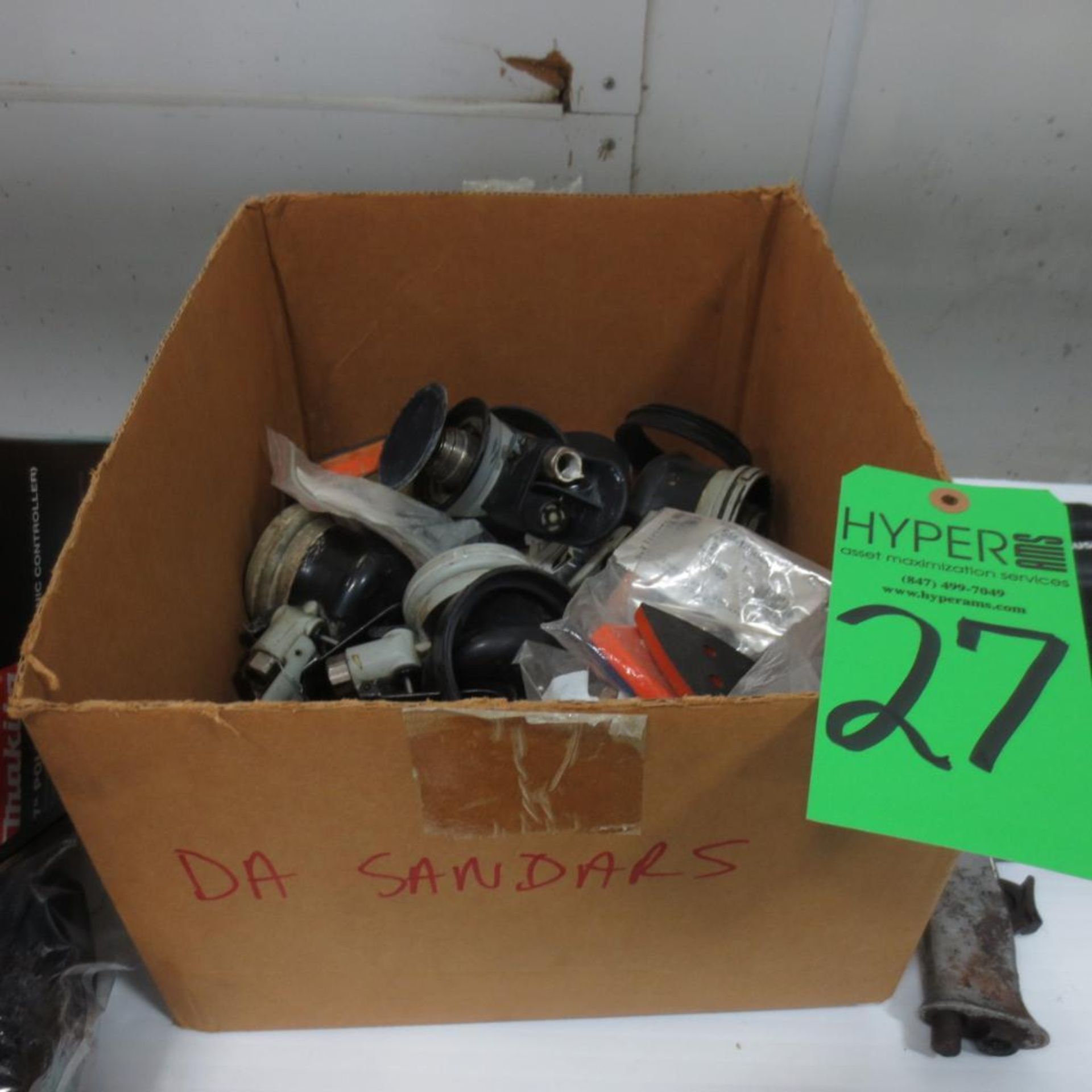 Pneumatic Sanders and Parts.**Lot Located at 2395 Dakota Drive, Grafton, WI 53024**