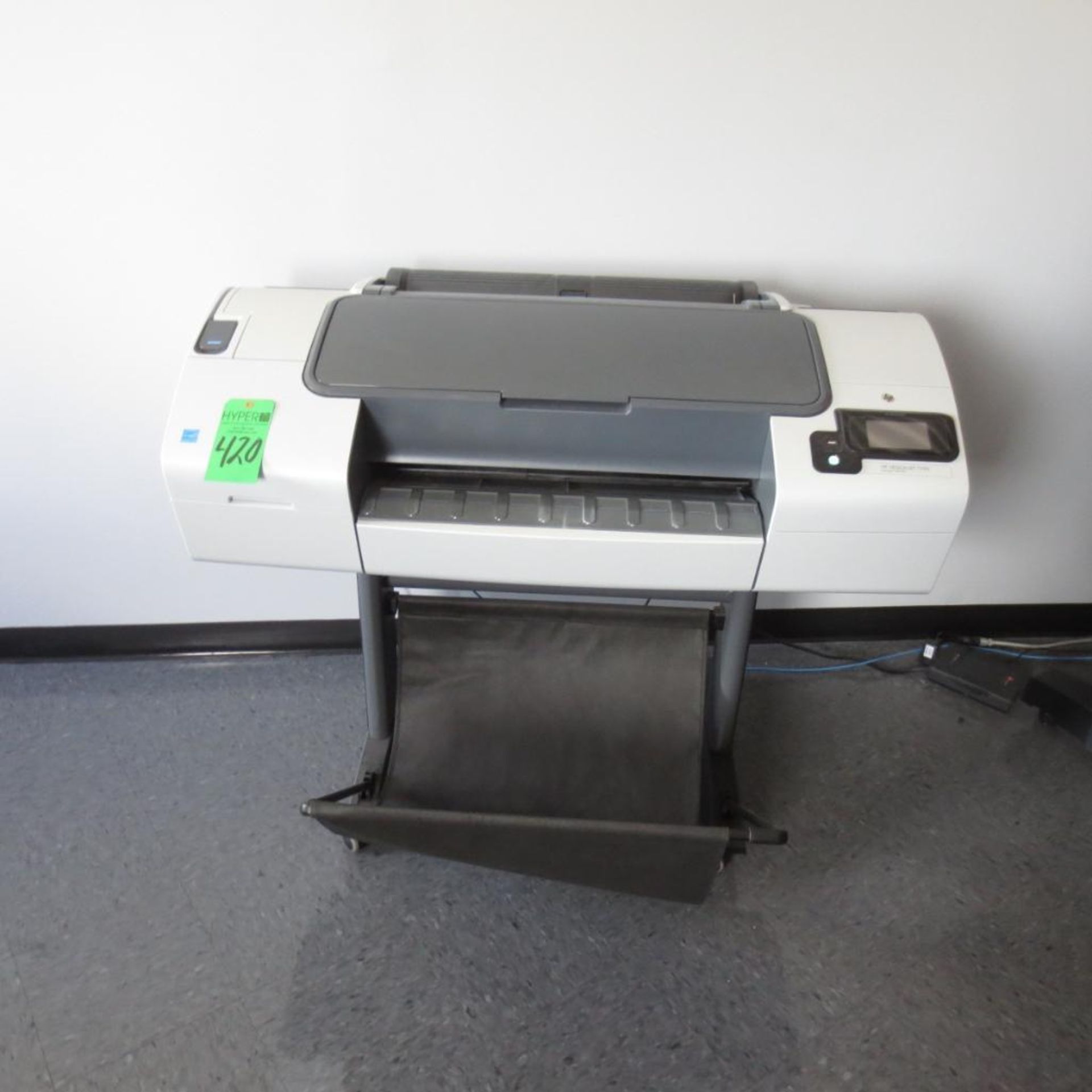 HP Design Jet T790 Post Script E Printer.**Lot Located at 2395 Dakota Drive, Grafton, WI 53024**