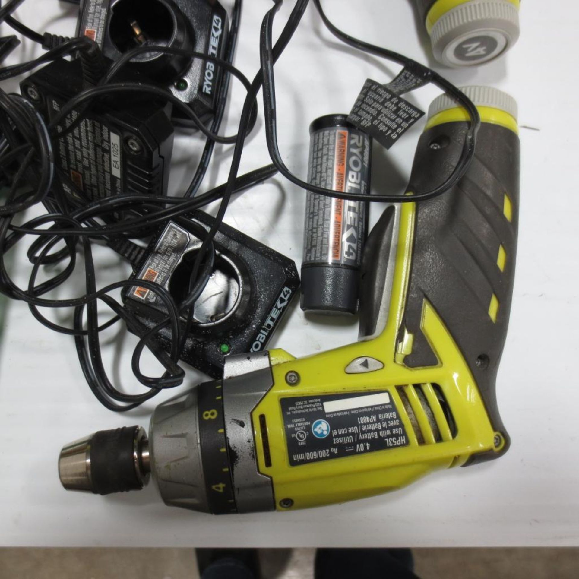 (2) Ryobi 4V Drills and Chargers.**Lot Located at 2395 Dakota Drive, Grafton, WI 53024** - Image 2 of 3