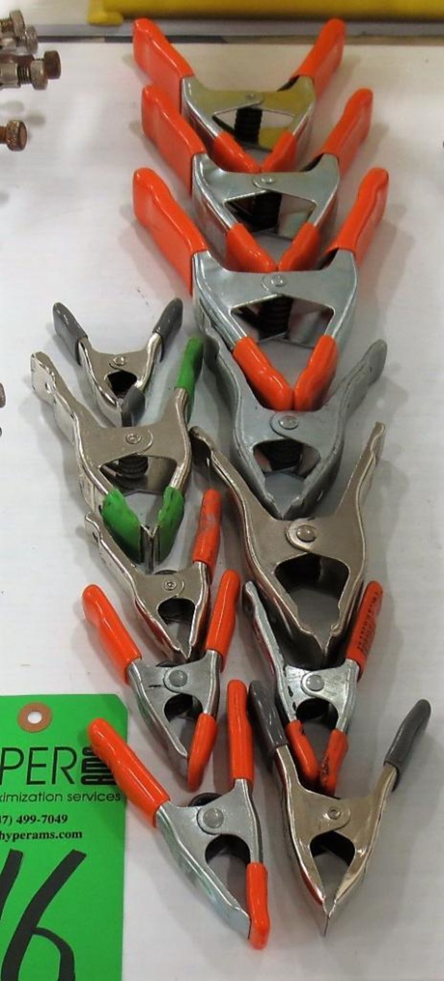 Assortment of Clamps.**Lot Located at 2395 Dakota Drive, Grafton, WI 53024**