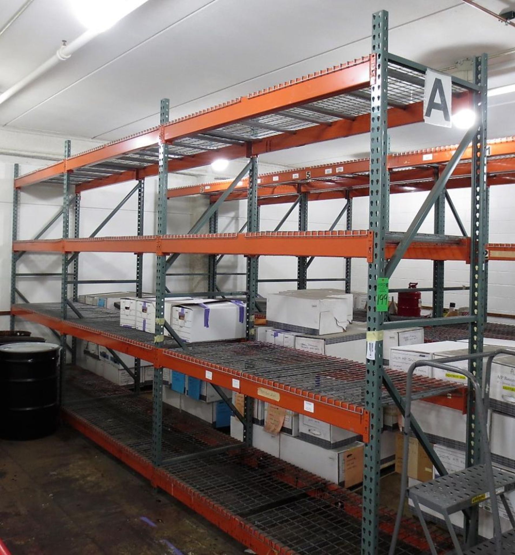 (9) Section of Pallet Racking, 12 Legs 10' X 3', 54 Cross Beams 7'.**Lot Located at 2395 Dakota Driv - Image 4 of 5
