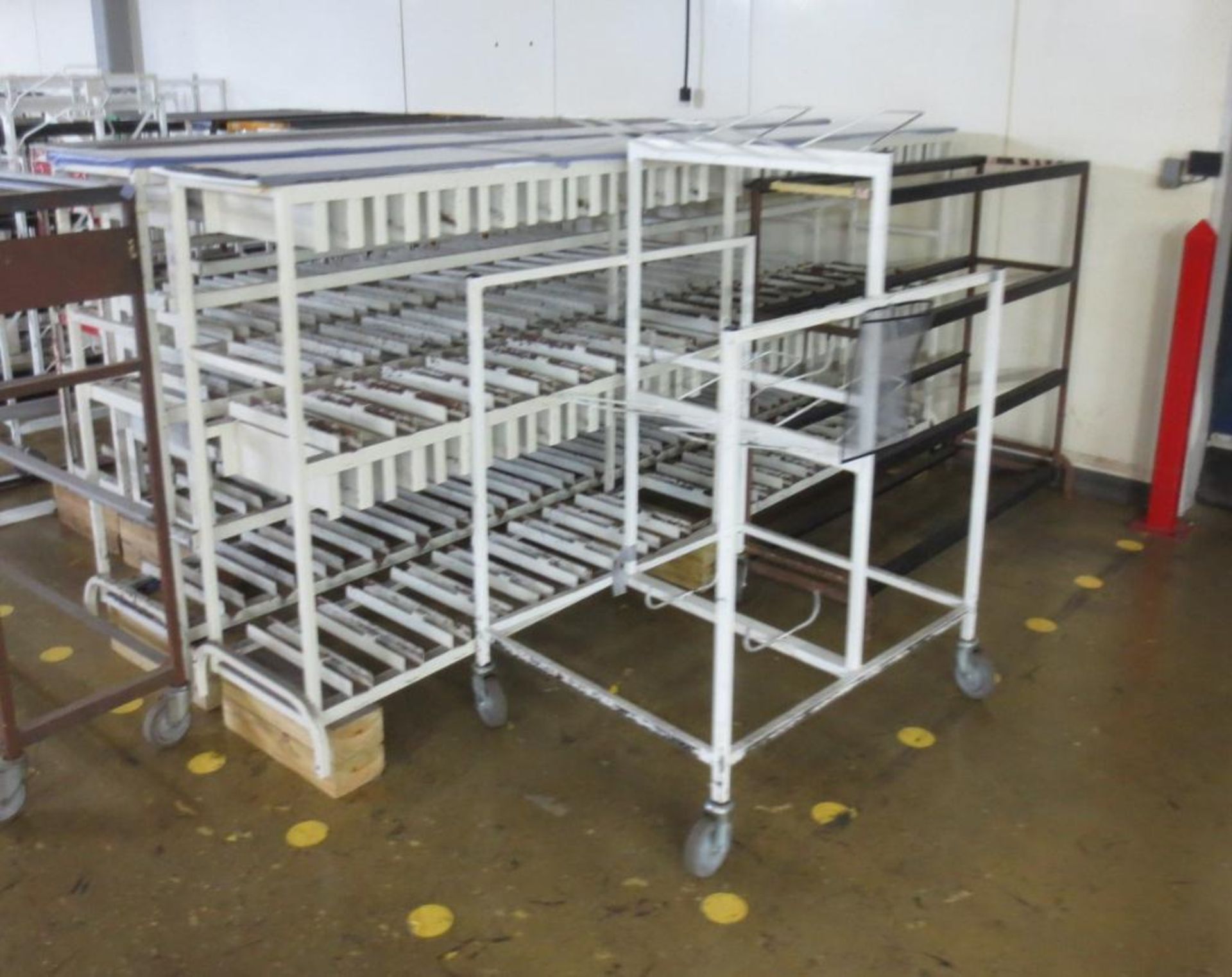 Large Amount of Shelfs and Carts.**Lot Located at 2395 Dakota Drive, Grafton, WI 53024** - Image 3 of 14