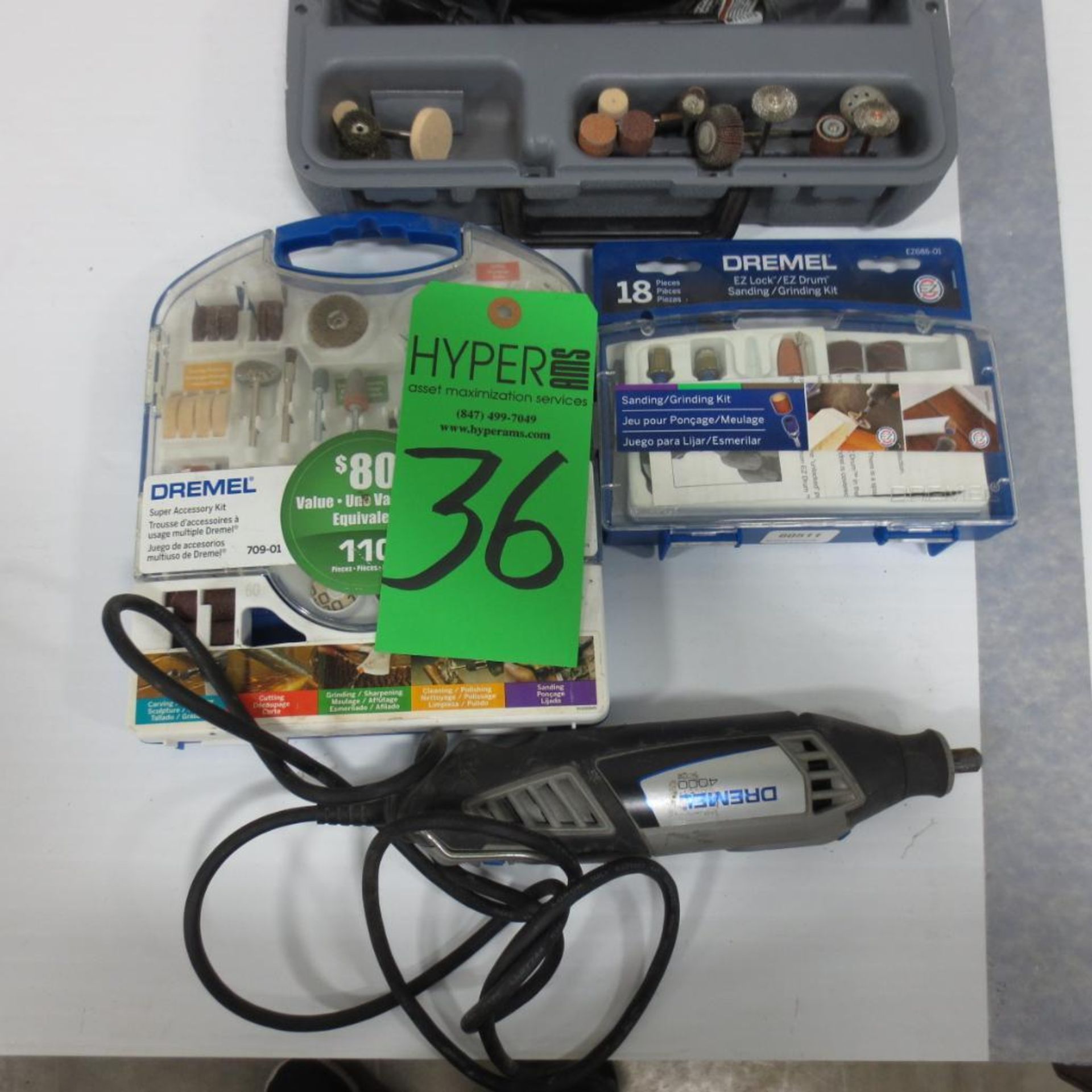 (3) Dremel and Kits.**Lot Located at 2395 Dakota Drive, Grafton, WI 53024** - Image 2 of 4