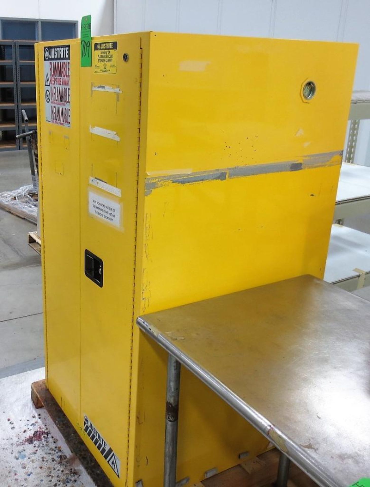 Two Door Flammable Storage Cabinet.**Lot located at 651 N Dekora Woods Blvd., Saukville, WI 53080**
