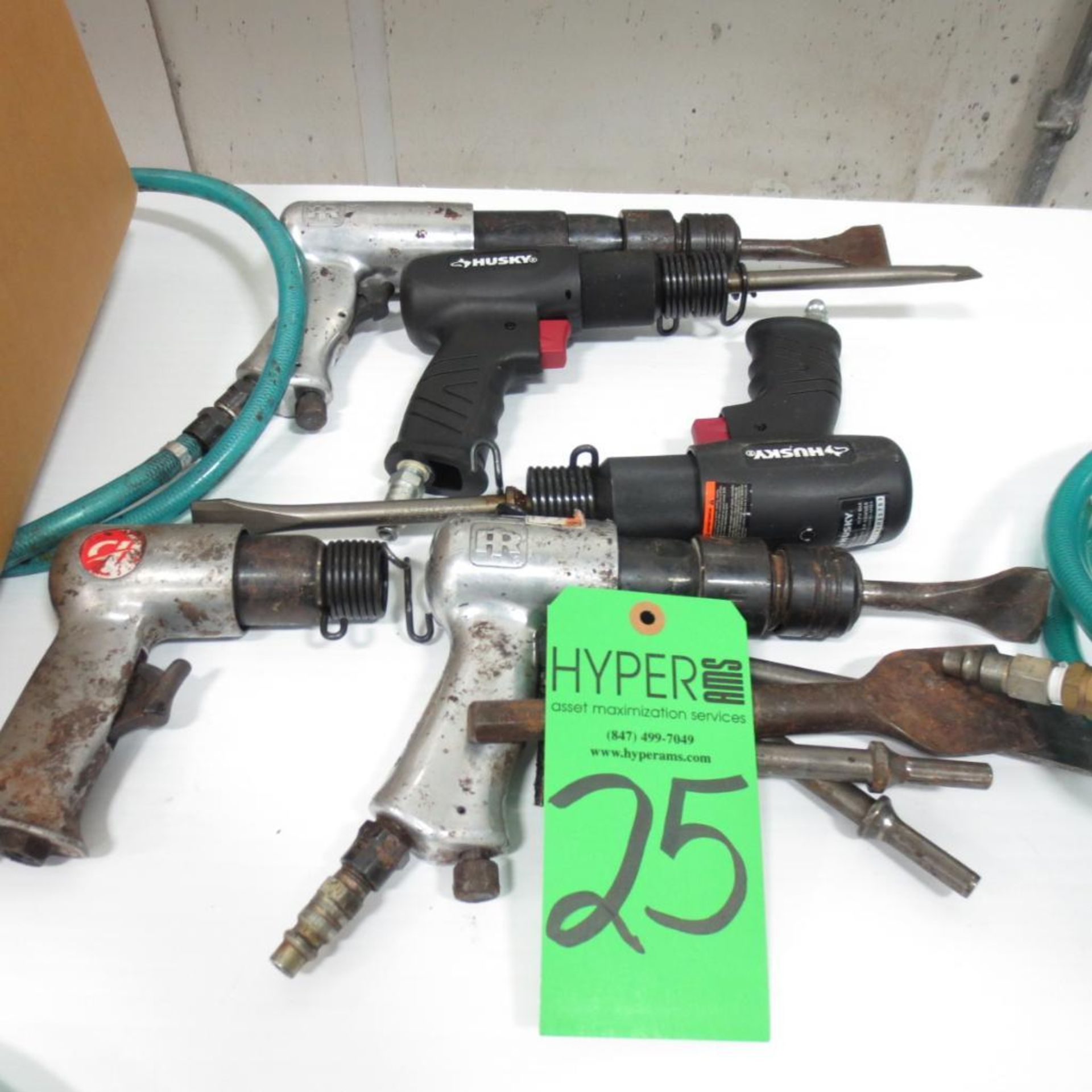 (5) Pneumatic Chisels.**Lot Located at 2395 Dakota Drive, Grafton, WI 53024**