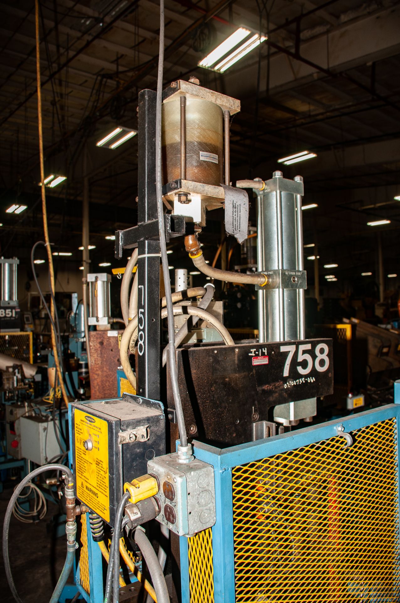 (3) SmallAir/Hydraulic Presses on Stands, See Photos - Image 6 of 8