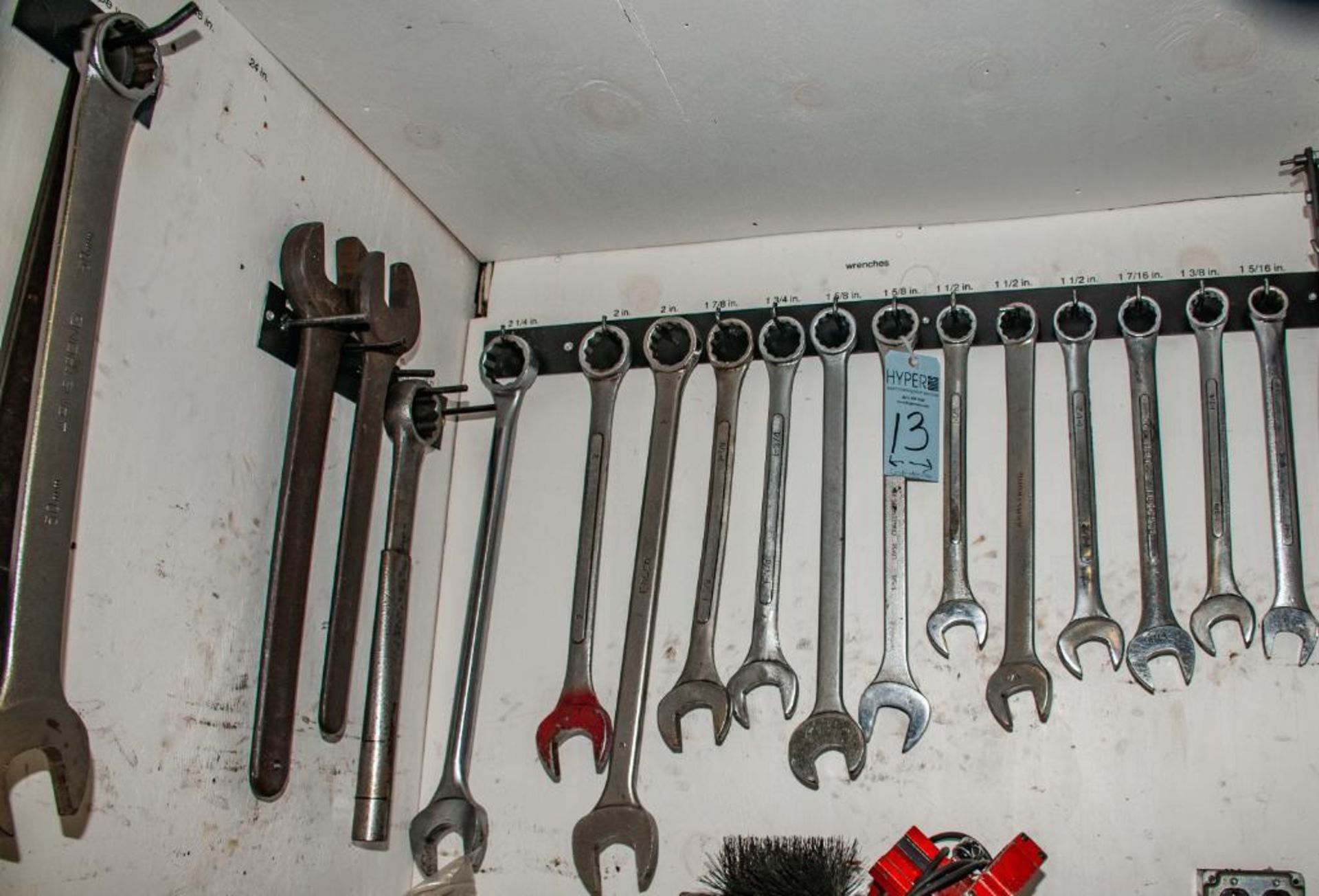 Combination and Box end Wrenches Various Makes, 1 5/16-2 1/4" sizes