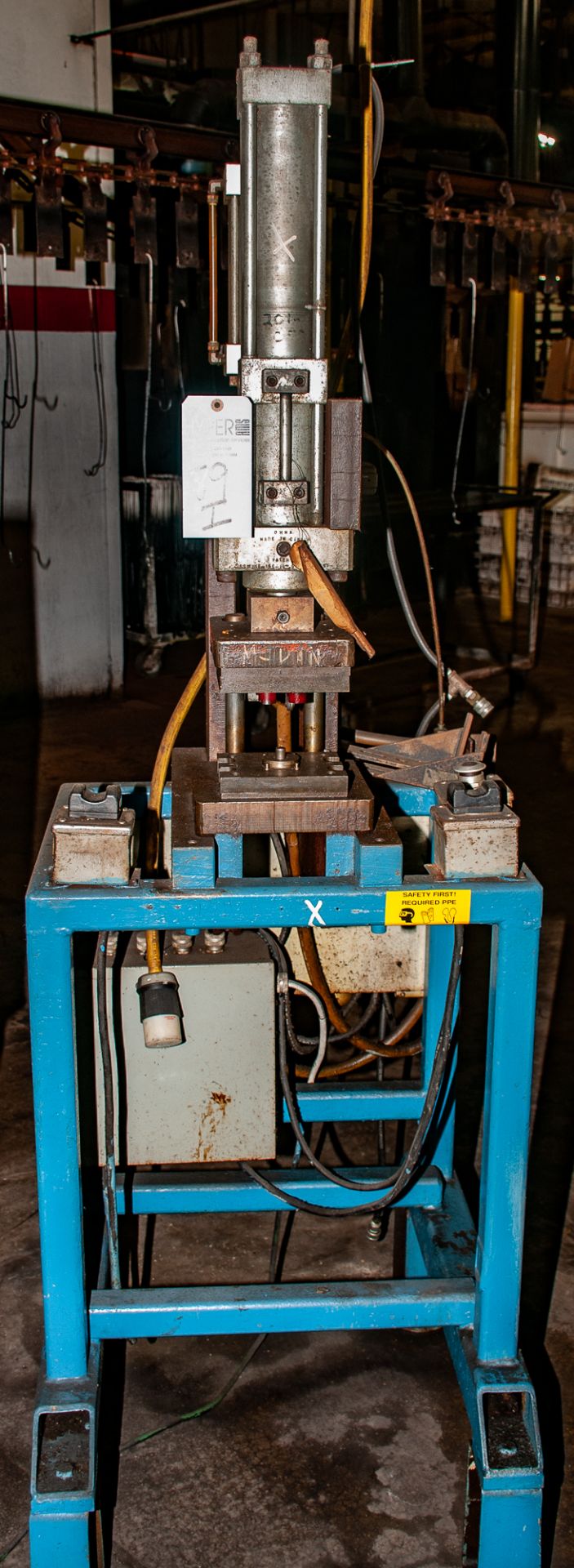(3) SmallAir/Hydraulic Presses on Stands, See Photos