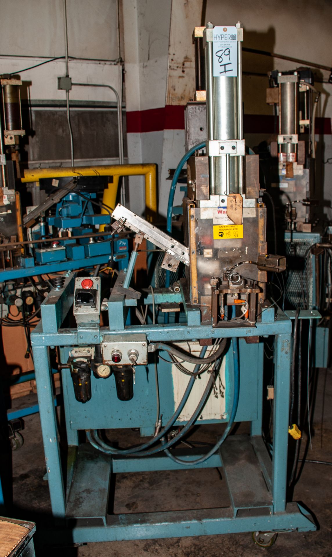 (3) SmallAir/Hydraulic Presses on Stands, See Photos - Image 7 of 8