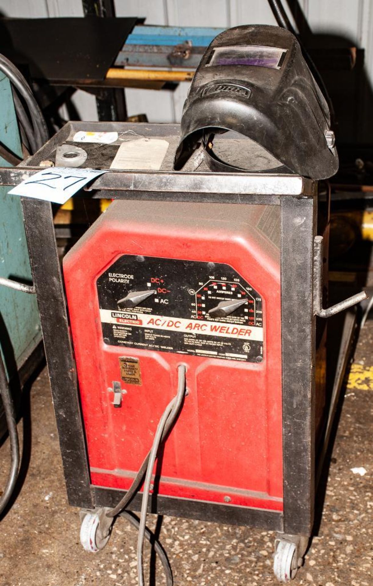 Lincoln AC/DC Arc Welder Mdl. AC/DC 225/125