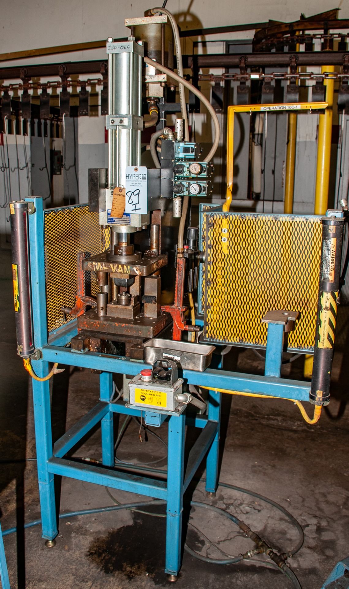 (3) SmallAir/Hydraulic Presses on Stands, See Photos - Image 4 of 8