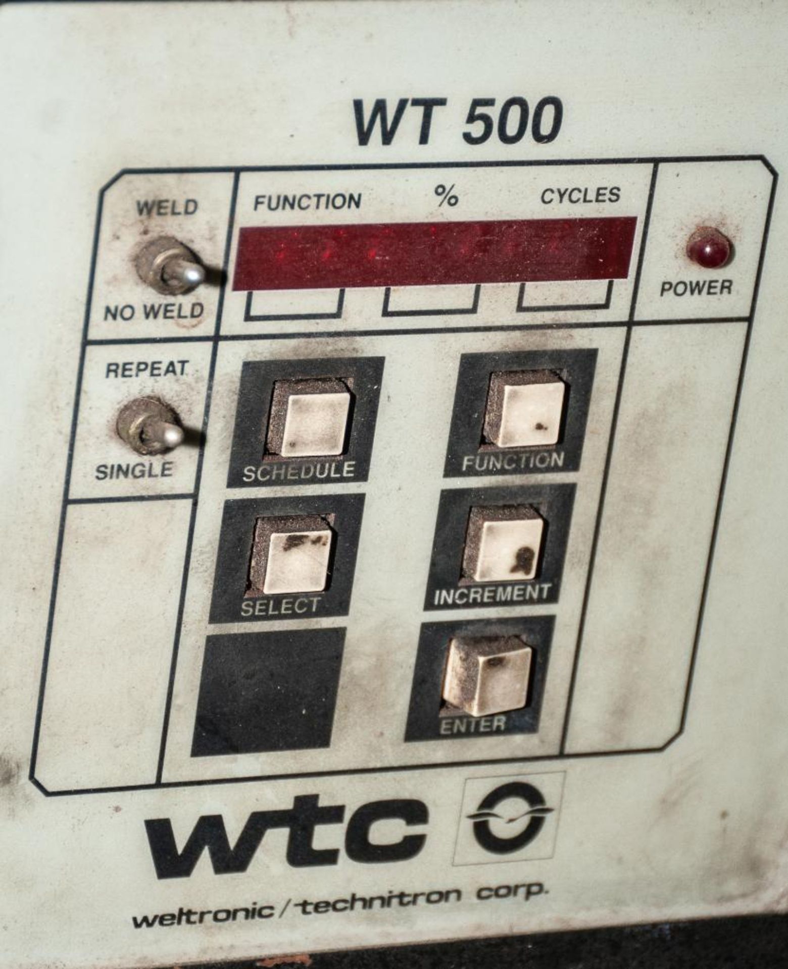 Weldtronic Technitron Cat # W5353605CC3000, s/n WT/112594 Resistance Welder - Image 5 of 6