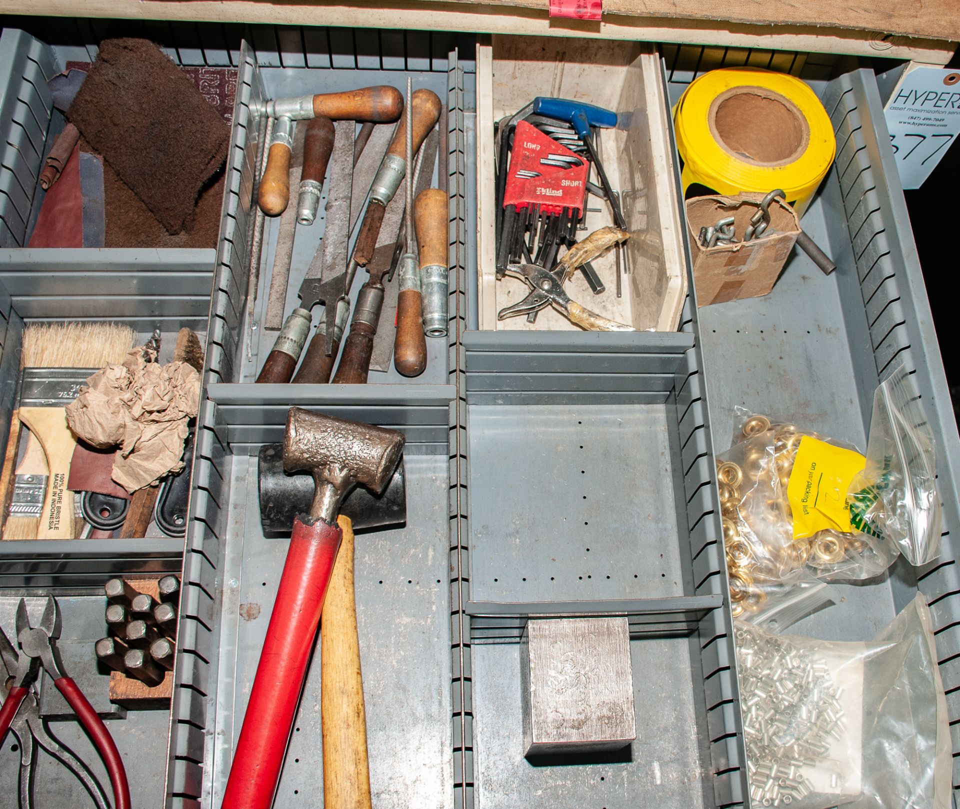 8-Drawer Cabinet w/ Contents, Load Cells, Clamps, Torque Sensors, Etc. See Photos. Does NOT Include - Image 2 of 9