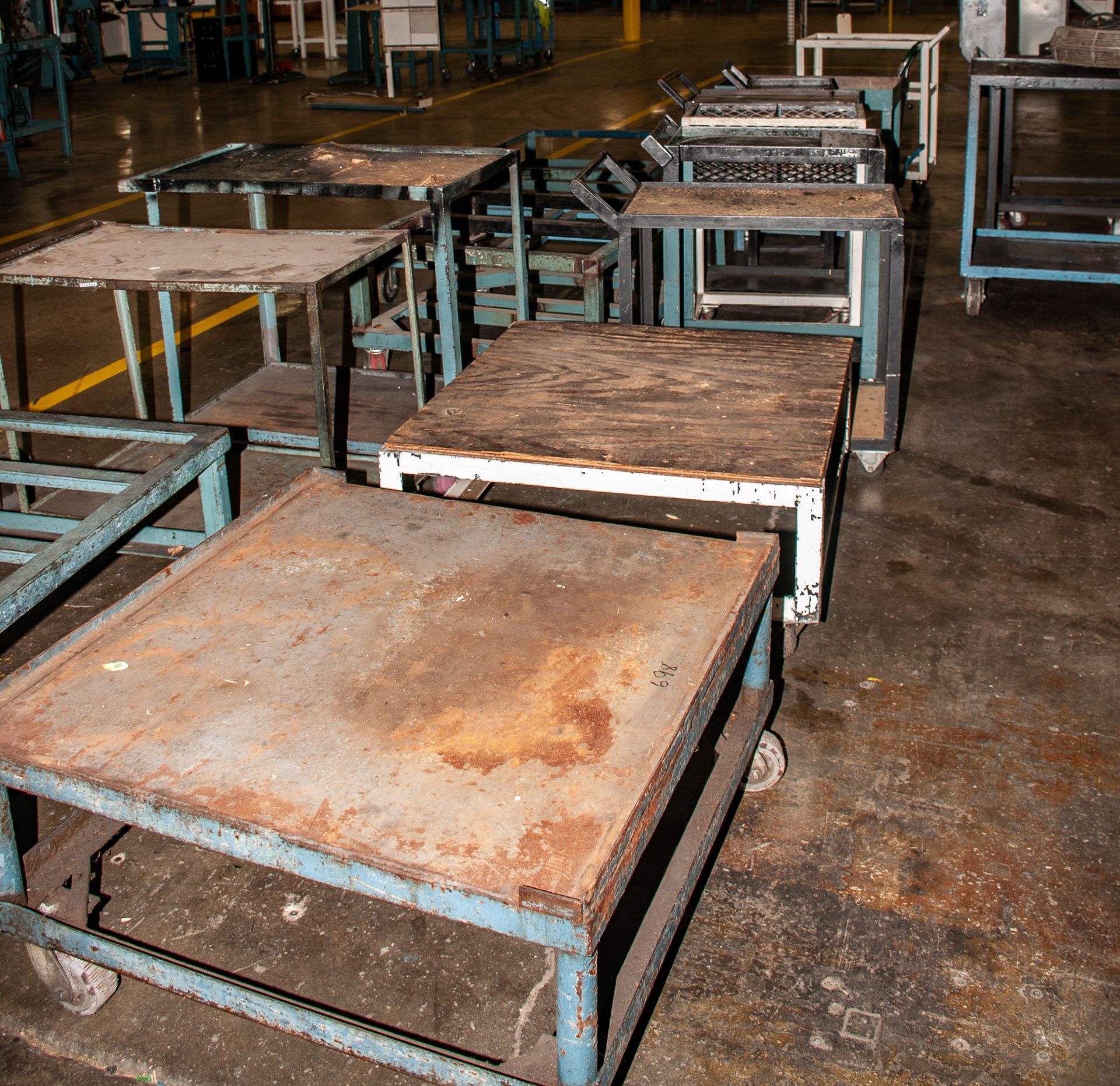 Steel Carts, Racks, Stands, Stools Etc. See Photos - Image 8 of 8