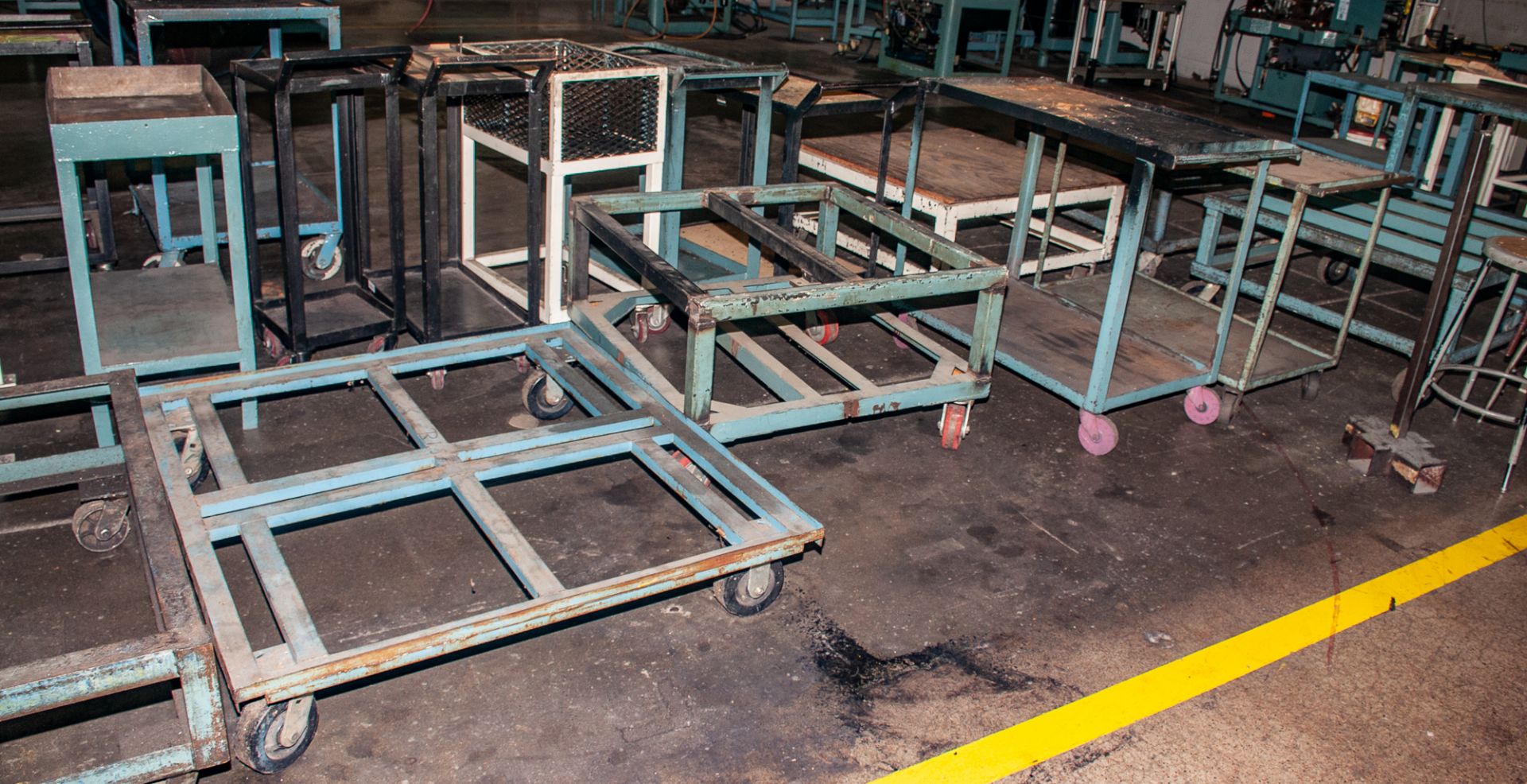 Steel Carts, Racks, Stands, Stools Etc. See Photos - Image 4 of 8