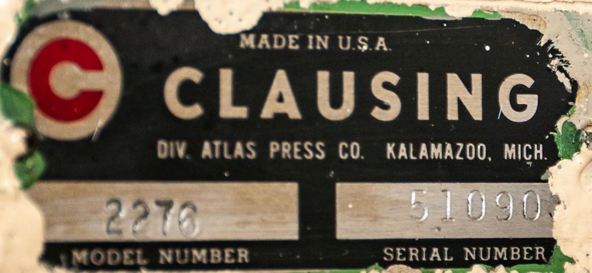 Clausing Pedestal Drill Press Mdl. 2276 - Image 3 of 4