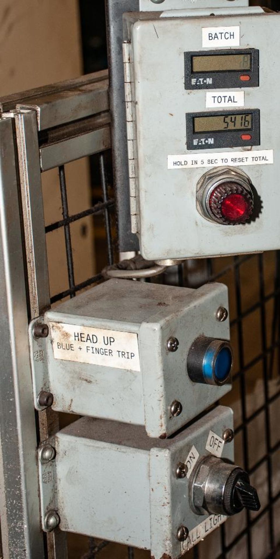 BTM 5 Ton Press, P-5-H X3" TE150 PREL-PRRL, s/n 63433-01 3" Stroke, On Rolling Cart - Image 4 of 5