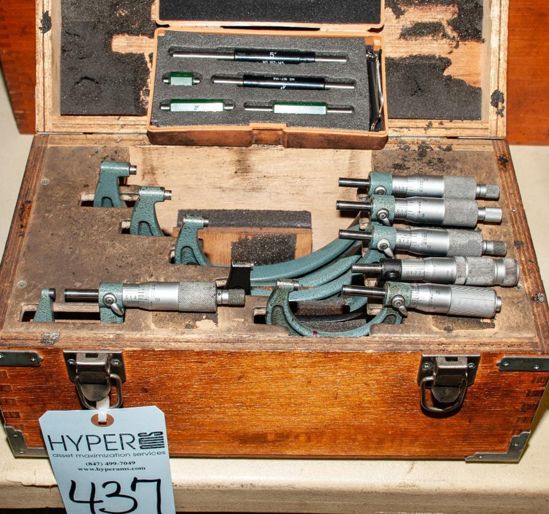 Mitutoyo Outside Micrometer Set See Photos