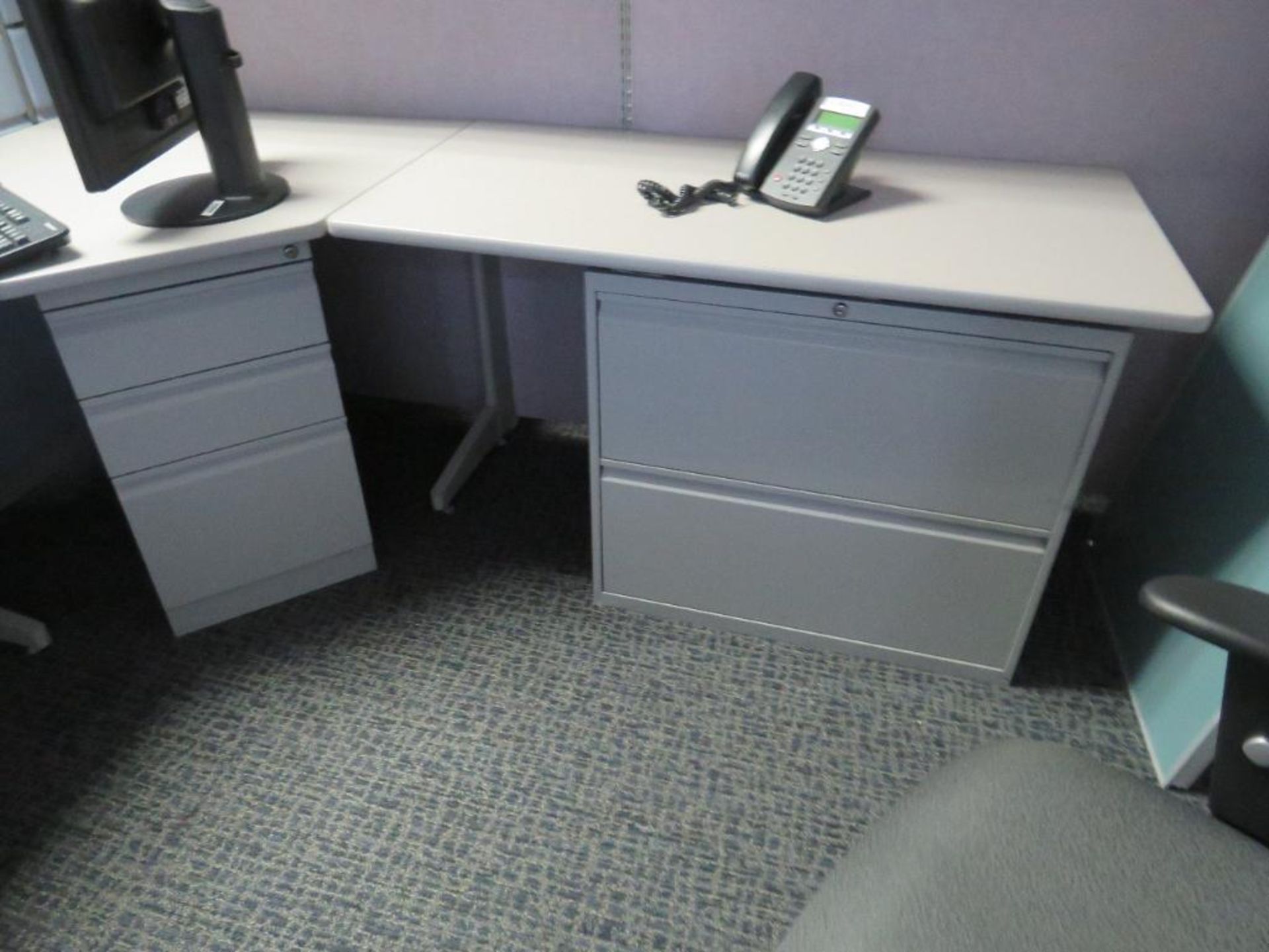 Lot c/o: Large Quantity of Assorted Under Desk File Cabinets