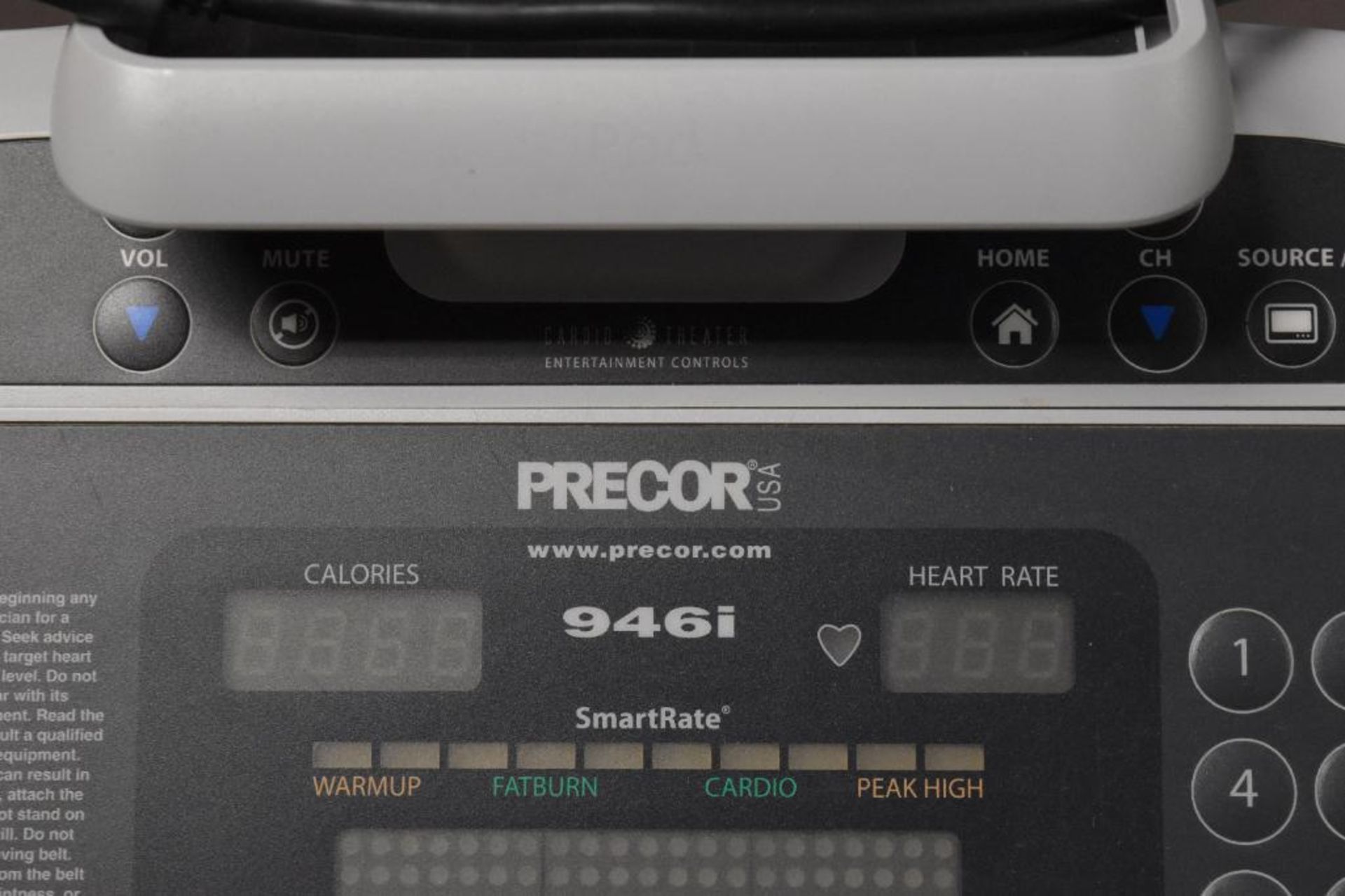 Precor 946i Precision Low-Impact Treadmill S/N: A925E02130001 - Image 7 of 9