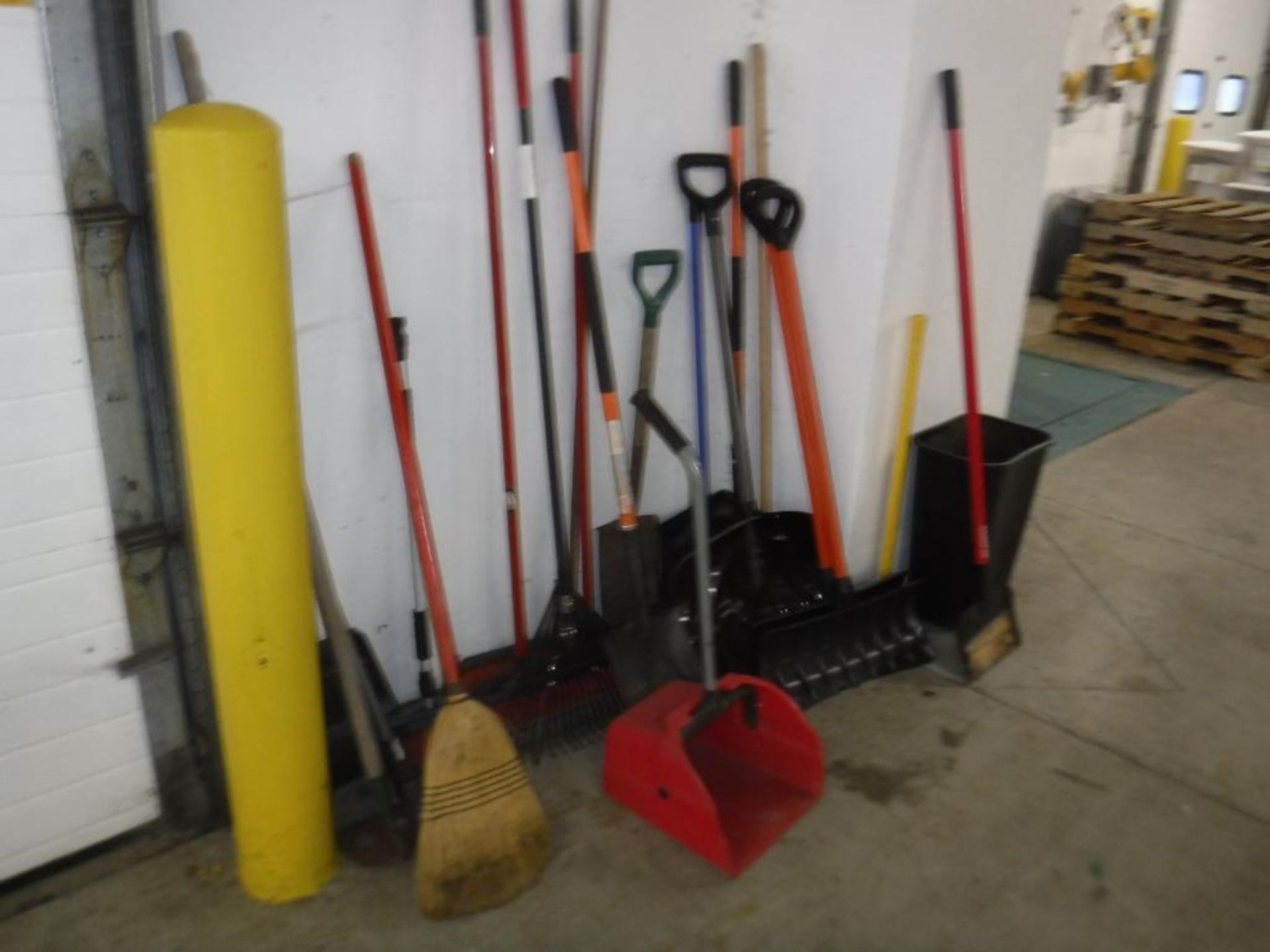 Lot c/o: Remaining Contents of North Garage (Not including (4) sections palet style shelving, Batter - Image 9 of 14