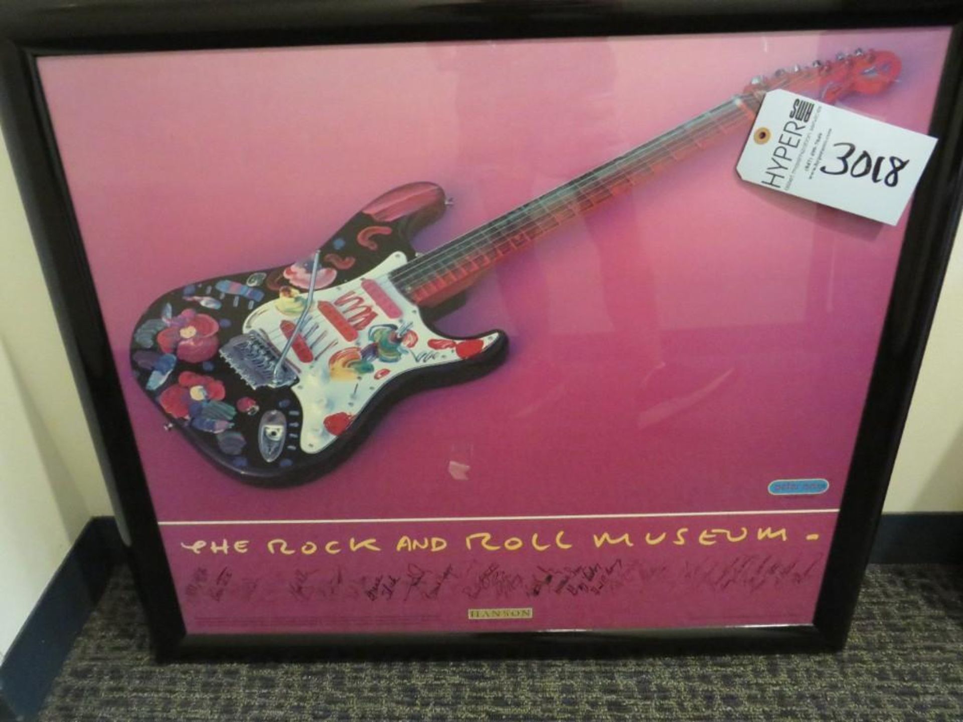 Rock and Roll Museum Framed Poster, 35"x30"