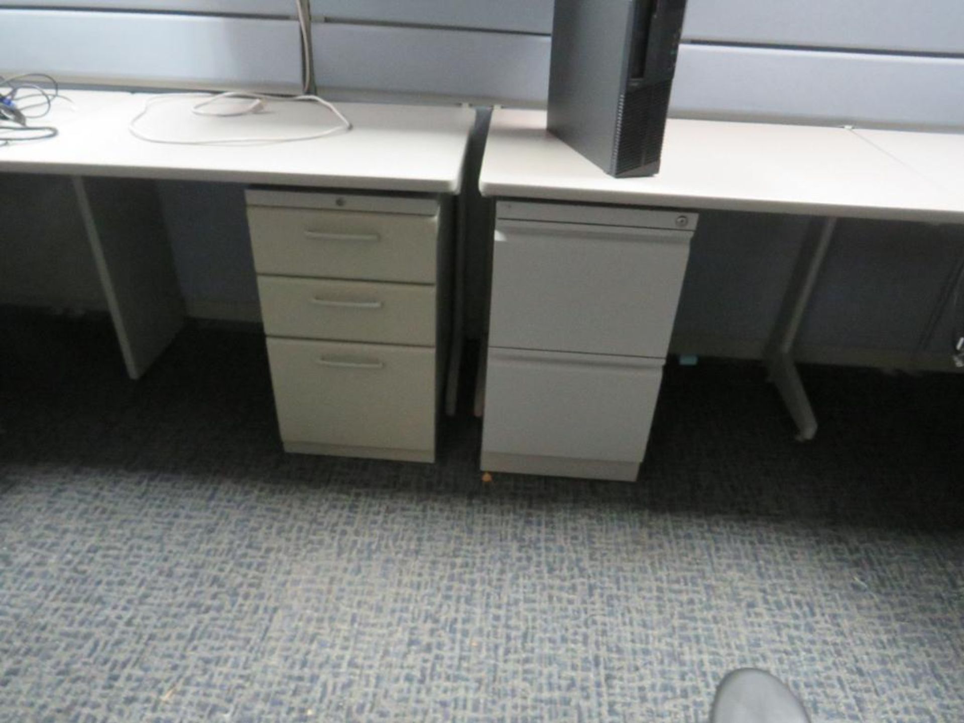 Lot c/o: Large Quantity of Assorted Under Desk File Cabinets - Image 5 of 7