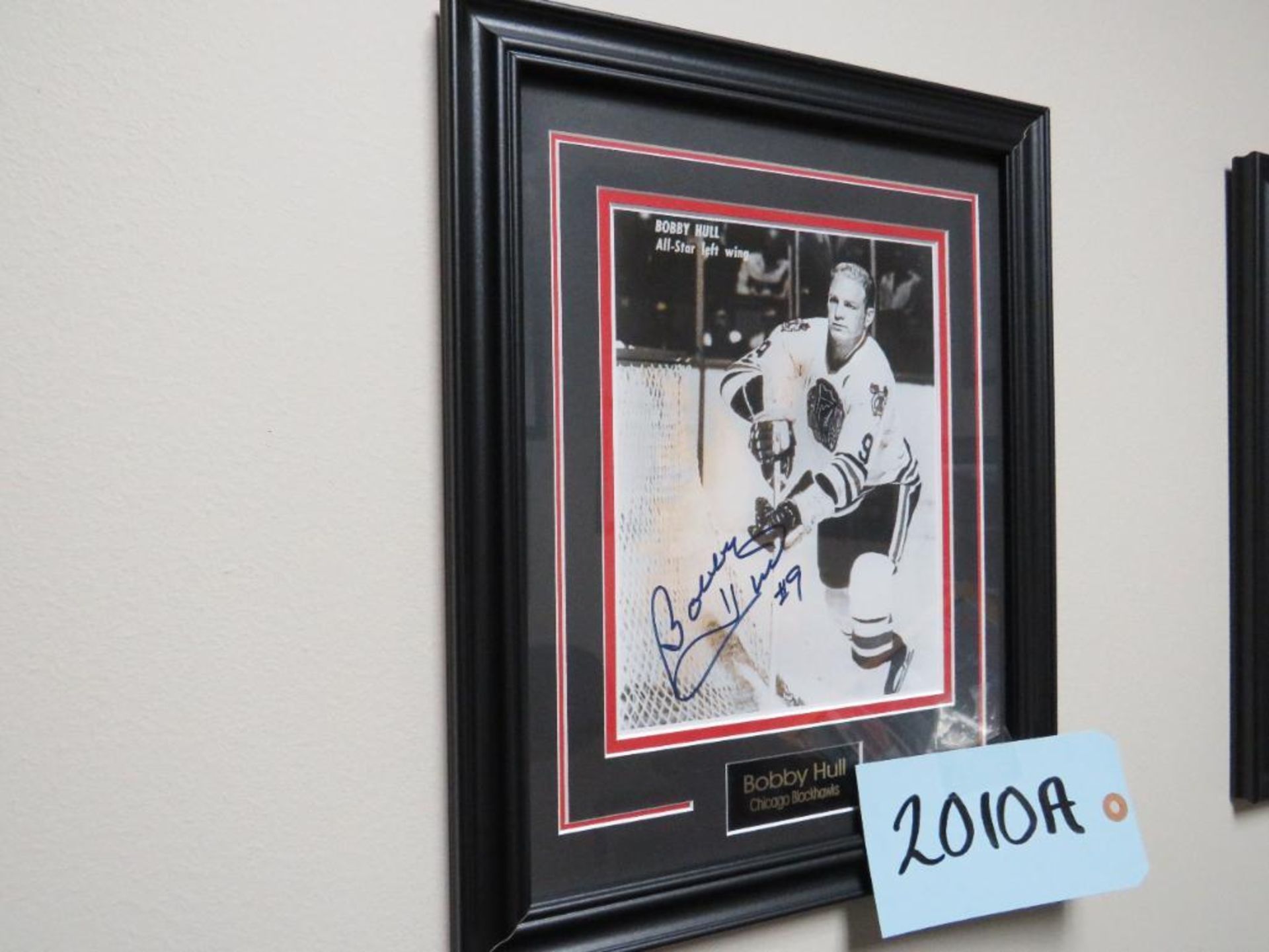 Lot c/o: (4) Autographed Chicago Blackhawks Prints and Autographed Hockey Stick - Image 5 of 5